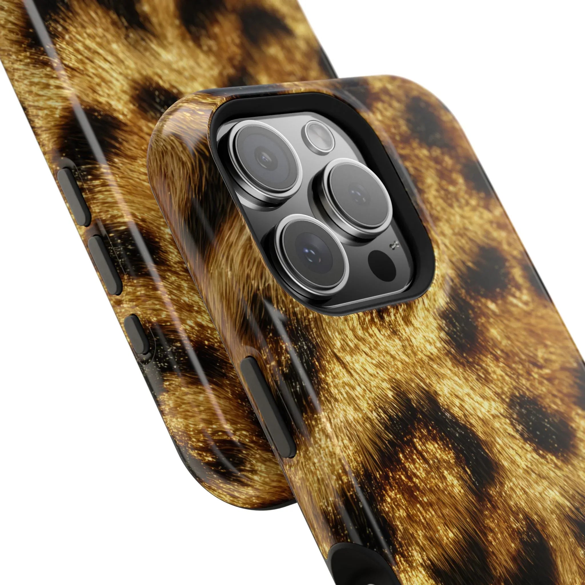 Leopard Print Phone Case for iPhone 13-17 - KARARMDESIGN