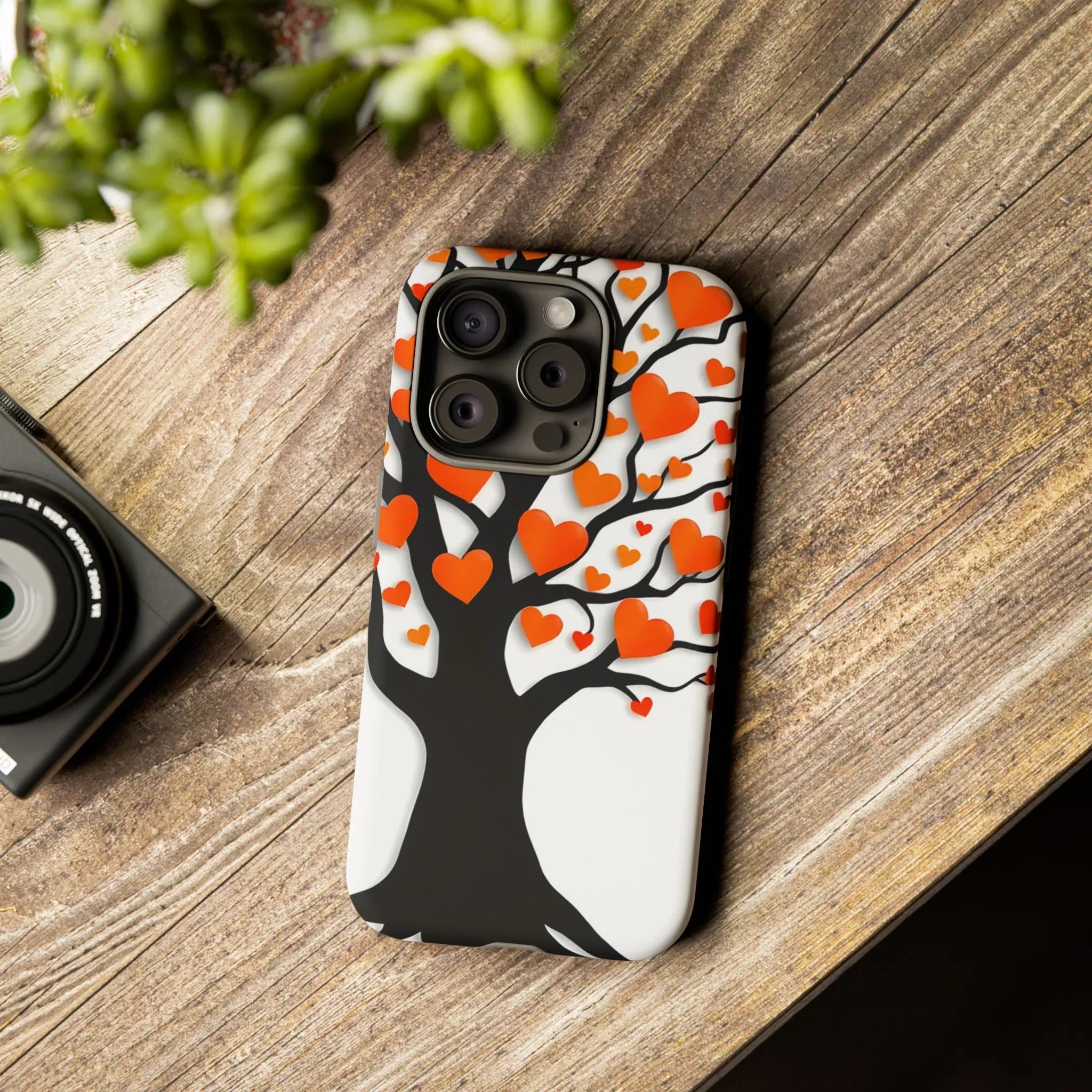 Heart Design Phone Case for iPhone 11–17 and Galaxy S20–S25 - KARARMDESIGN