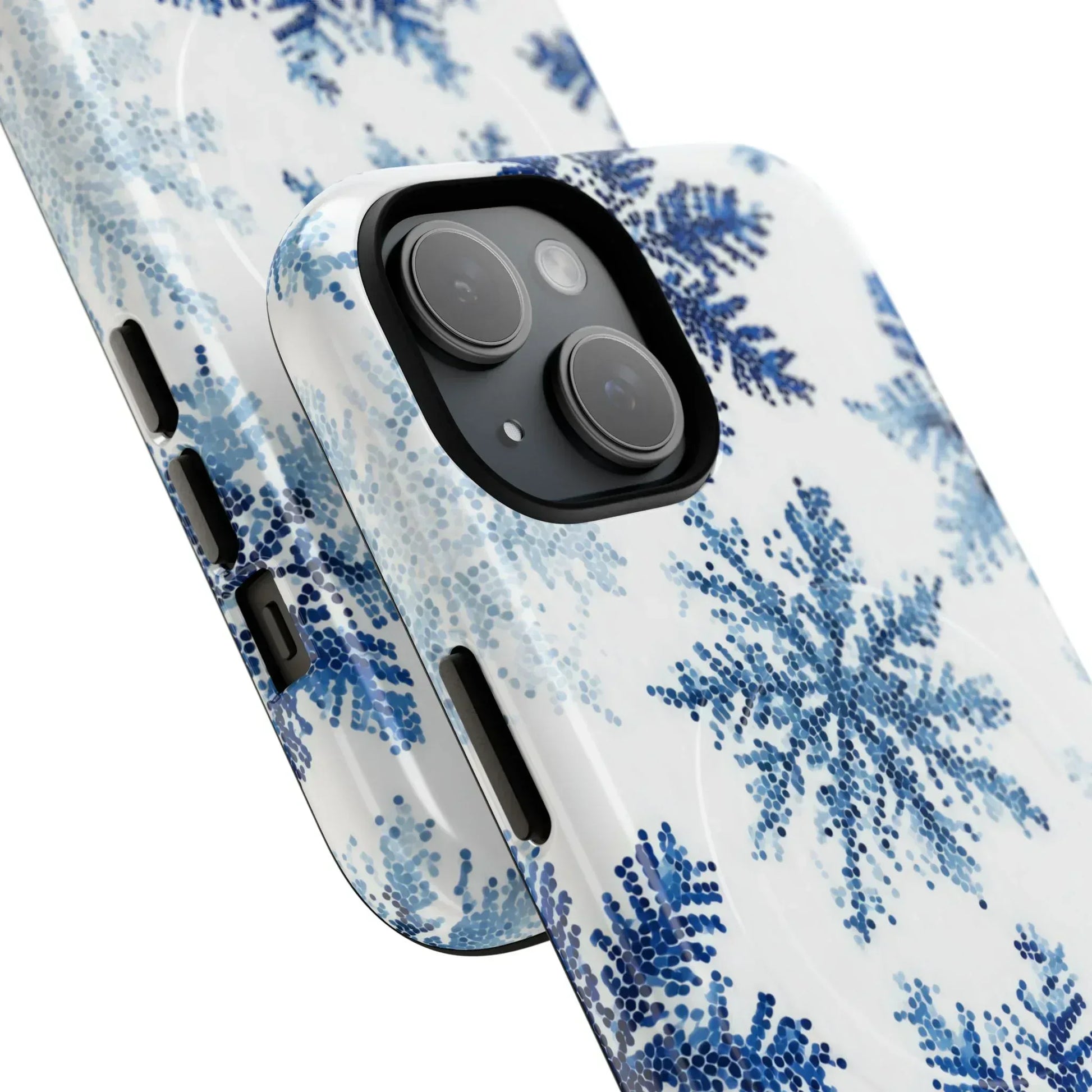 Snowflake Elegance Phone Case for iPhone 13-17 - KARARMDESIGN