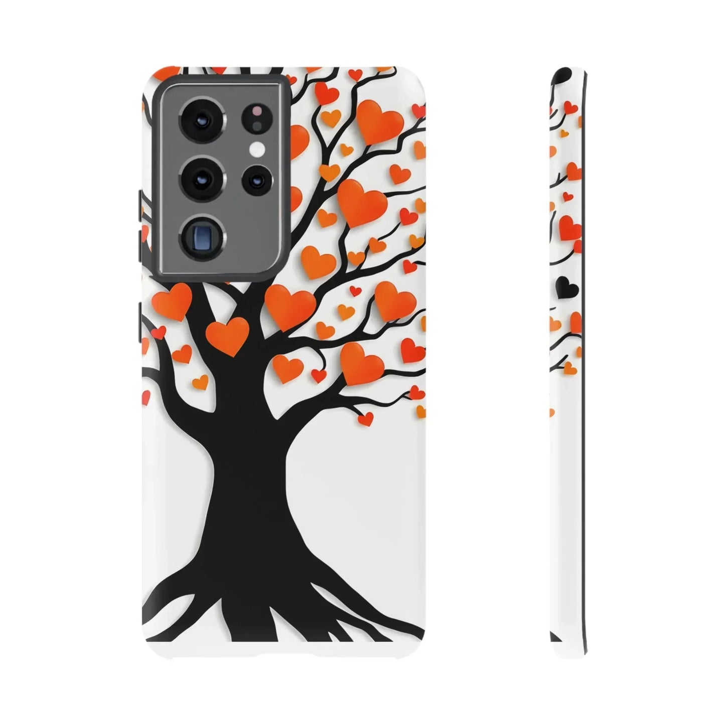 Heart Design Phone Case for iPhone 8–16 and Galaxy S10–S25 Models - KarArmDesign