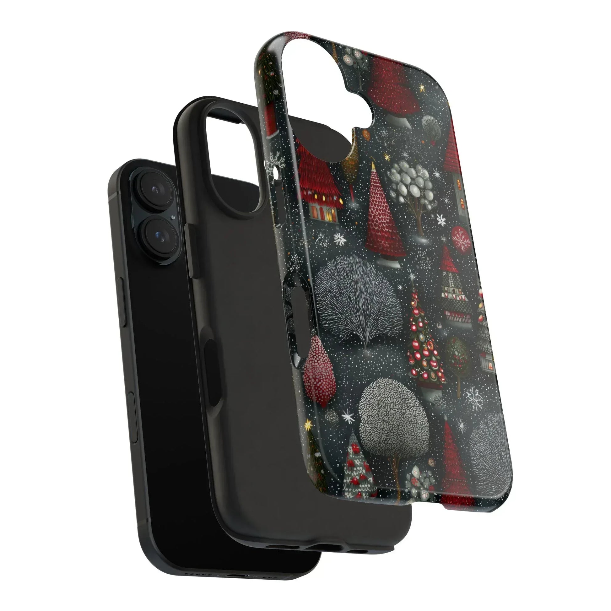 Frosted Fir Magic Phone Case for iPhone 11-17 - KARARMDESIGN