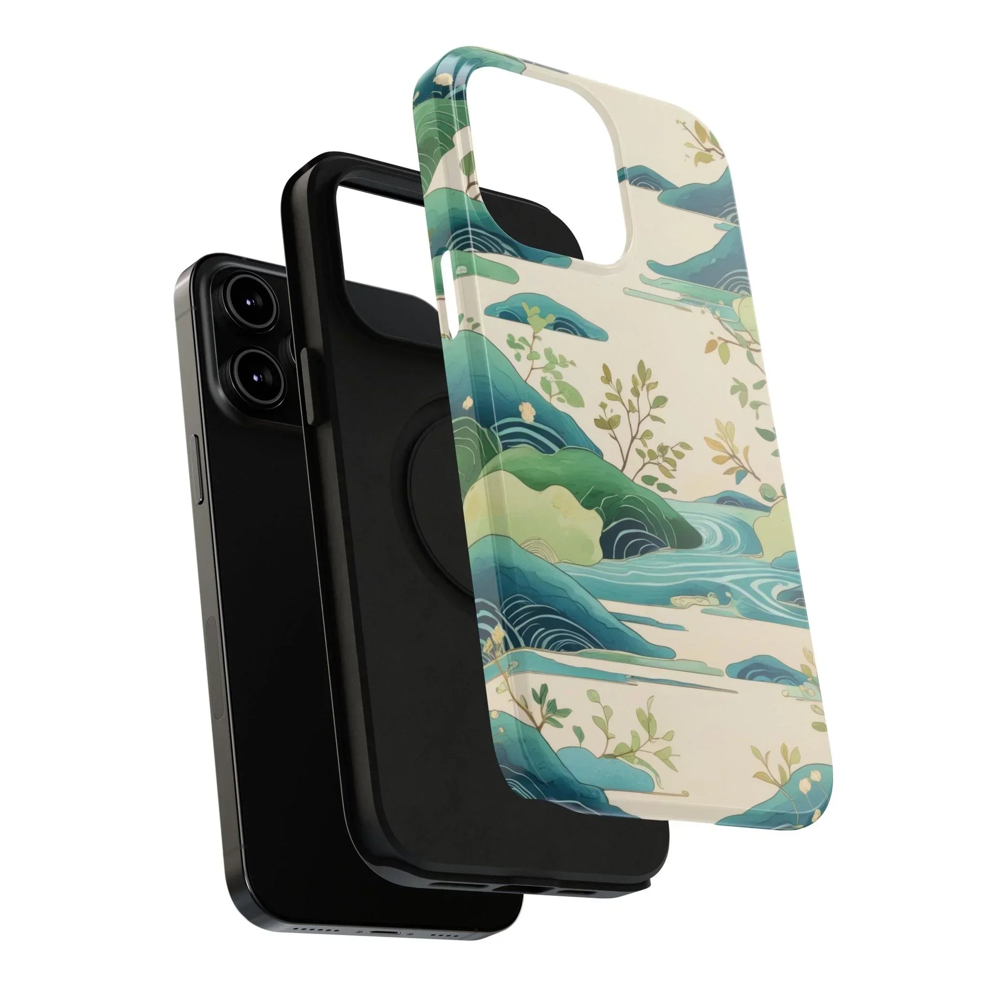 Nature Landscape Phone Case for iPhone 12-16 and Samsung Galaxy S21-S22 Models - KarArmDesign