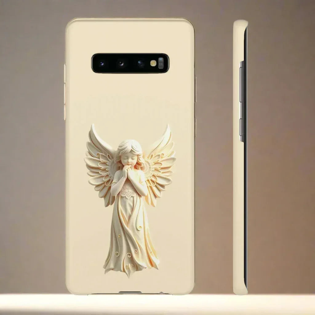 Heavenly Angel Phone Case for iPhone 8-16 and Galaxy S20-S24 - KARARMDESIGN