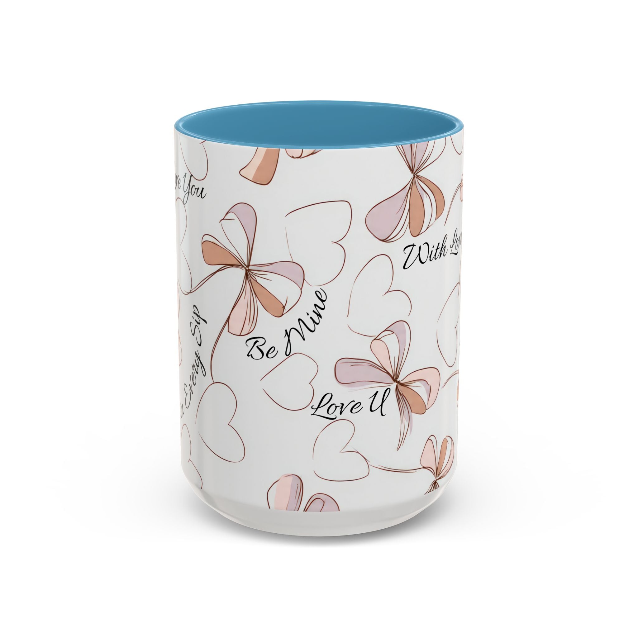 Love Messages Accent Coffee Mug (11, 15oz)