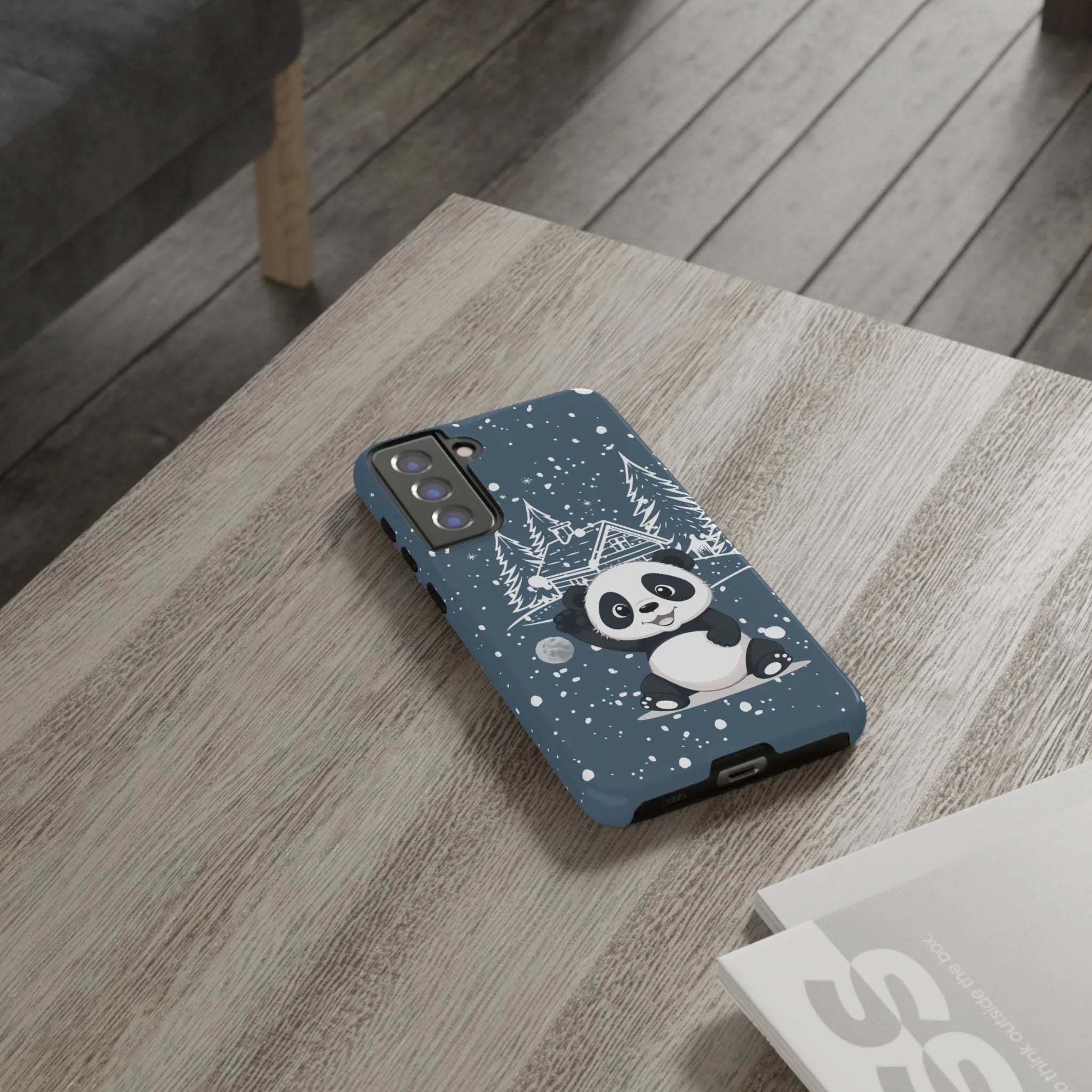 Cute Panda Phone Case for Samsung Galaxy and Google Pixel - KARARMDESIGN