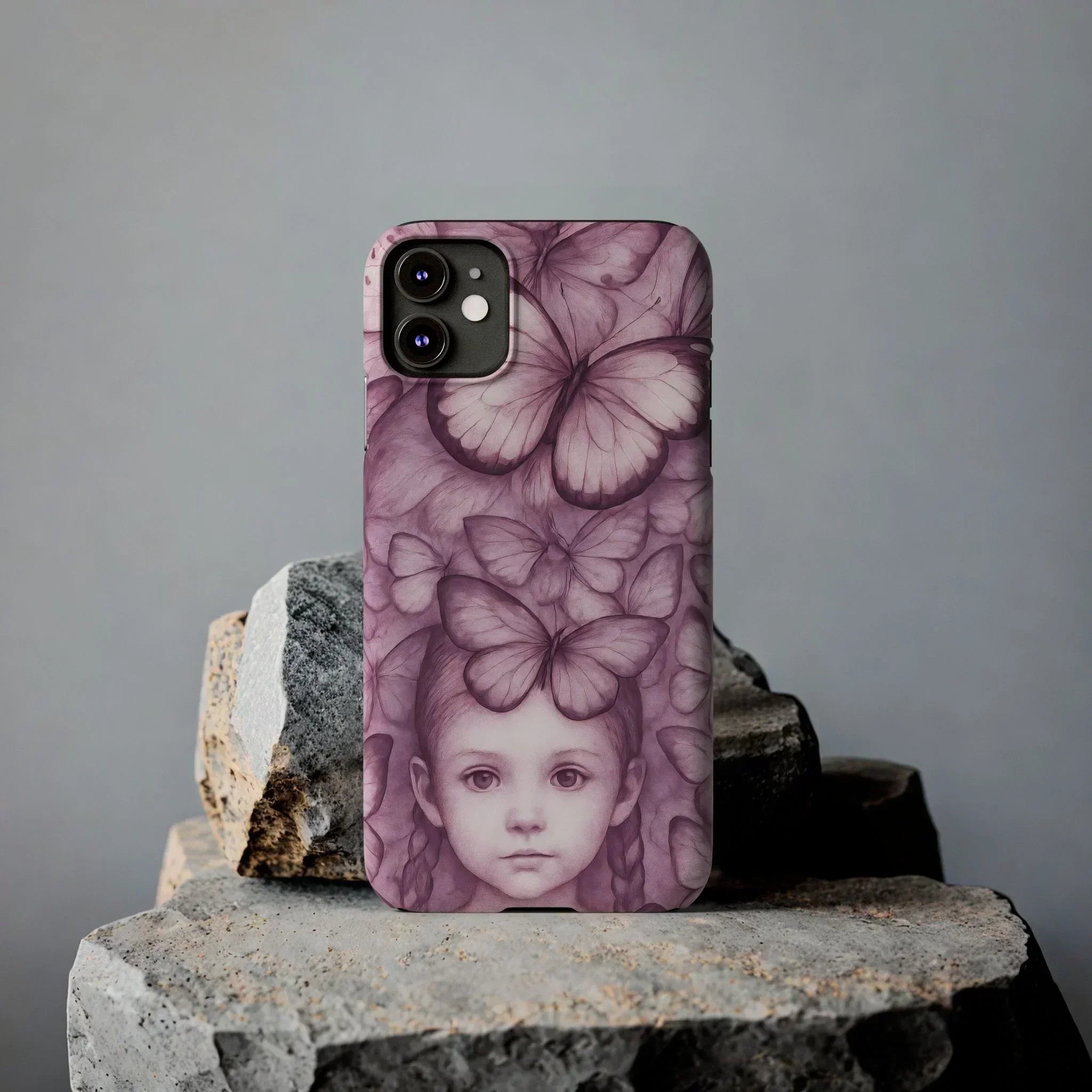 Mystic Girl Phone Case for iPhone 7-17 Models - KARARMDESIGN