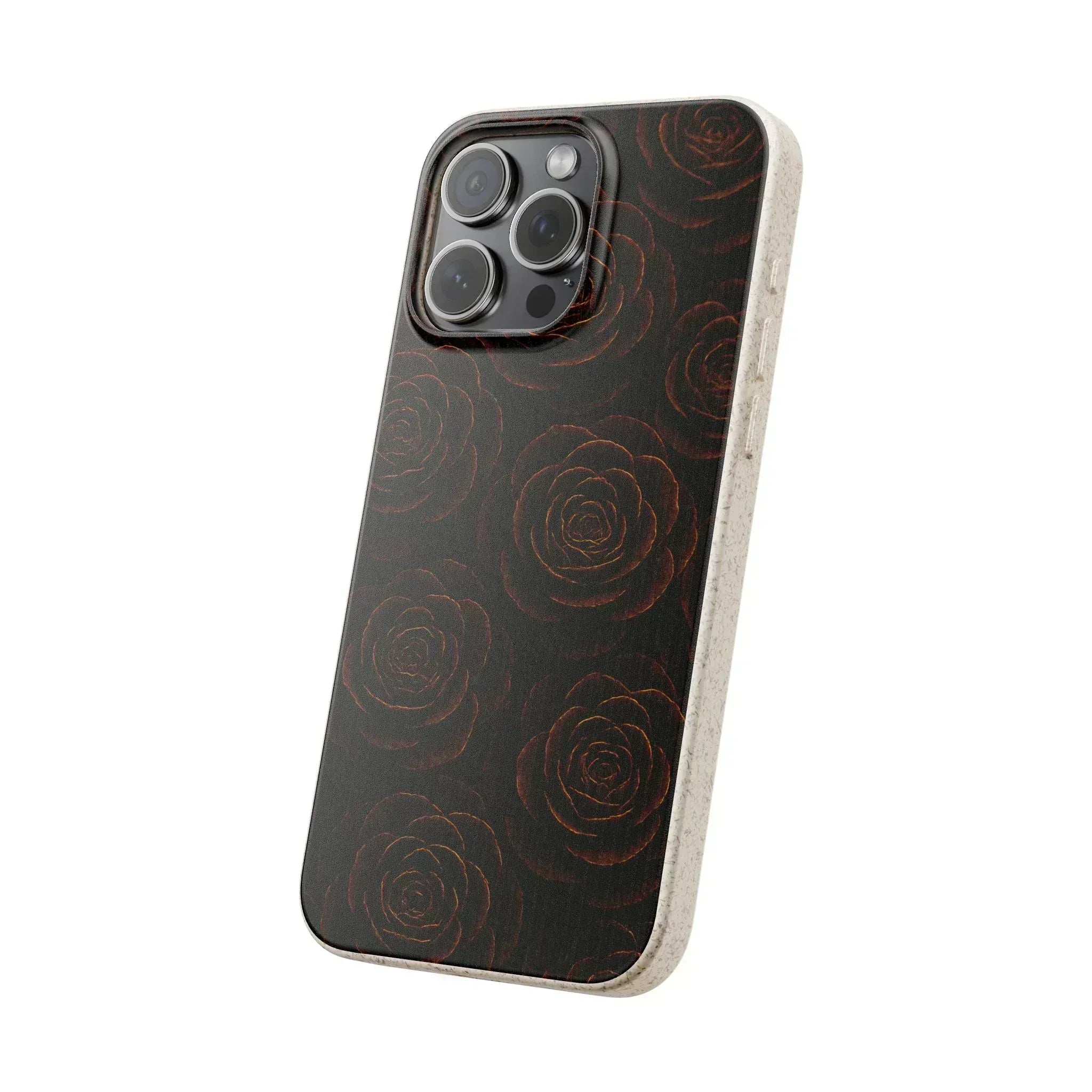 Wooden Roses Phone Case for iPhone 11-16 and Samsung Galaxy S20-S22 - KARARMDESIGN