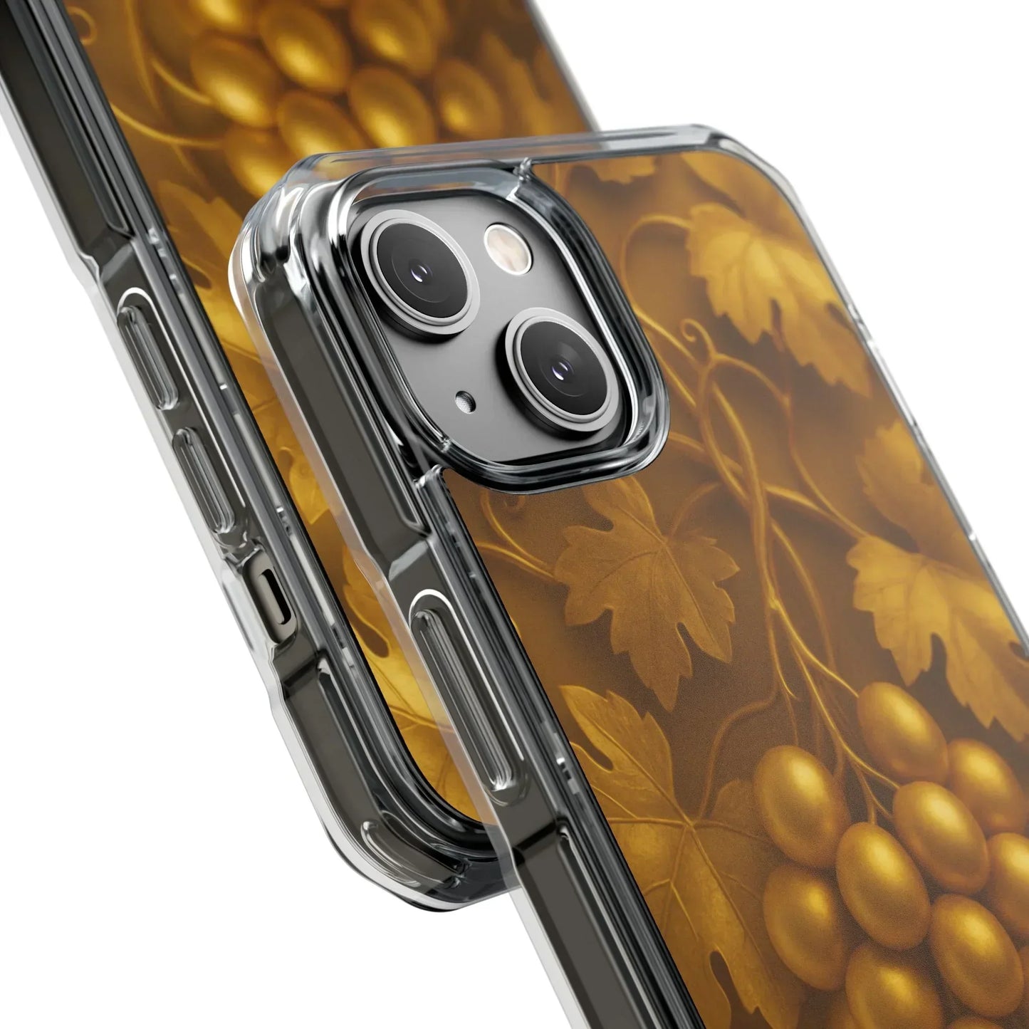 Golden Grapes Phone Case for iPhone 14–16 Models - KarArmDesign