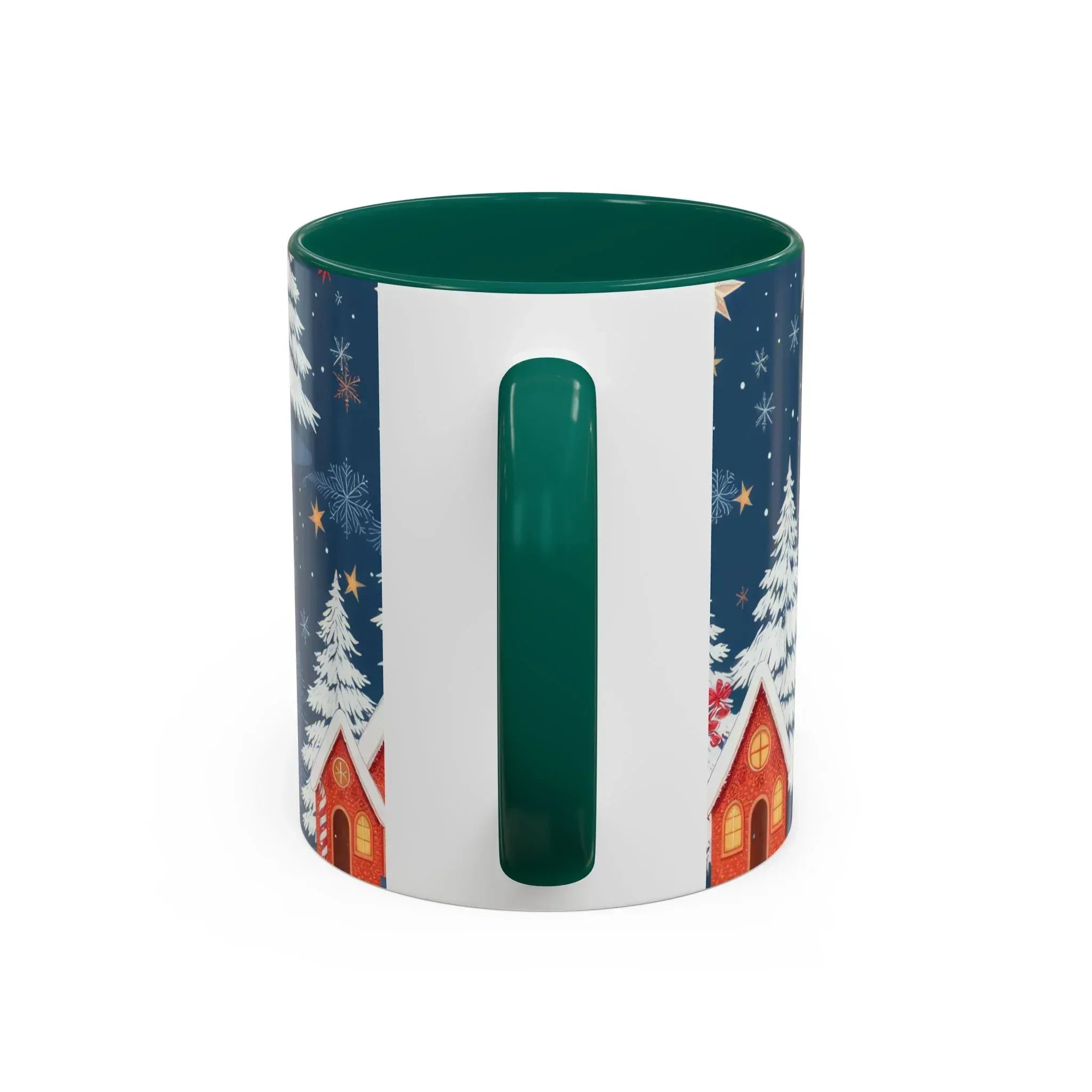 Dark Blue Christmas Mug - Colorful Mugs (11oz, 15oz) - KARARMDESIGN