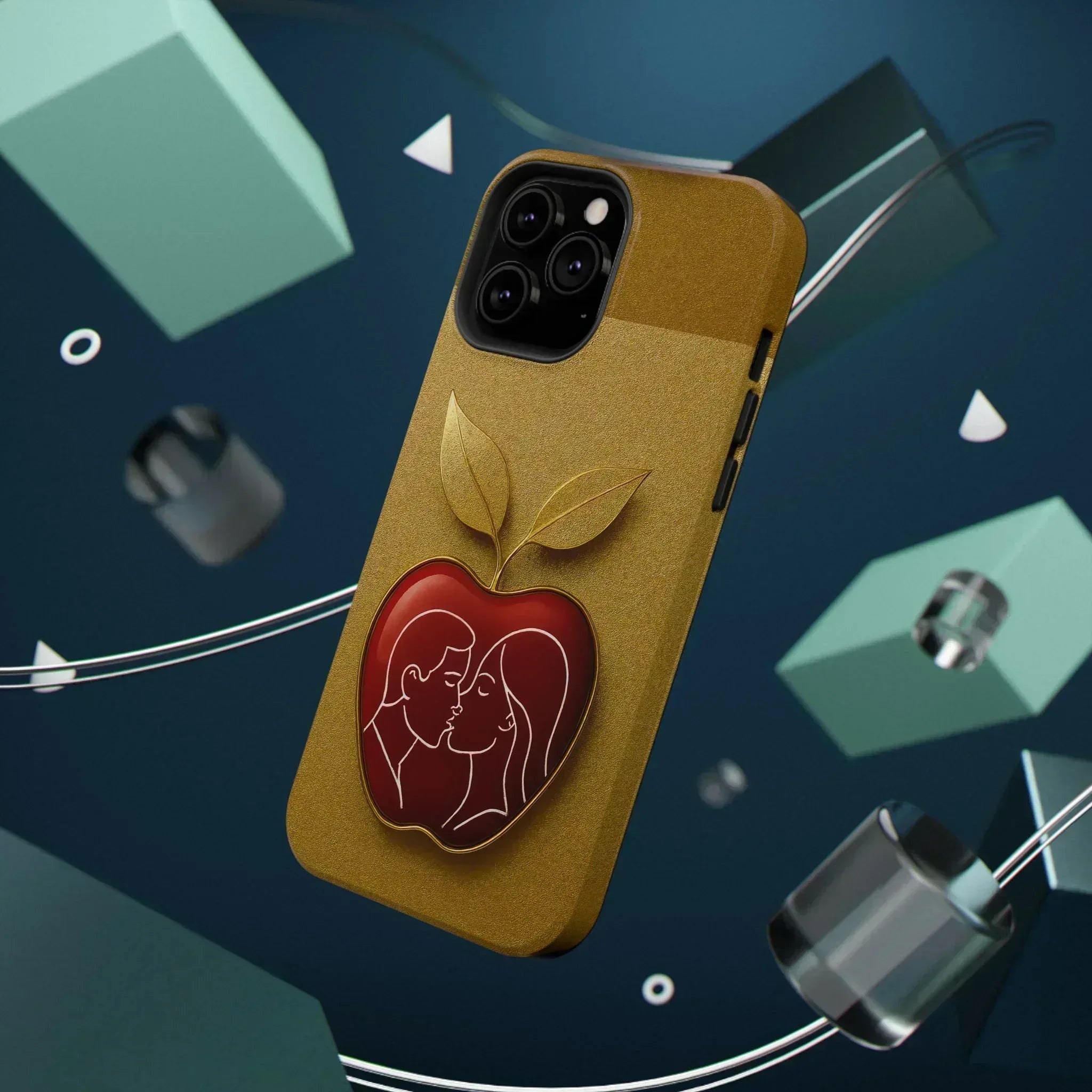 Romantic Apple Phone Case for iPhone 12-16 - KARARMDESIGN