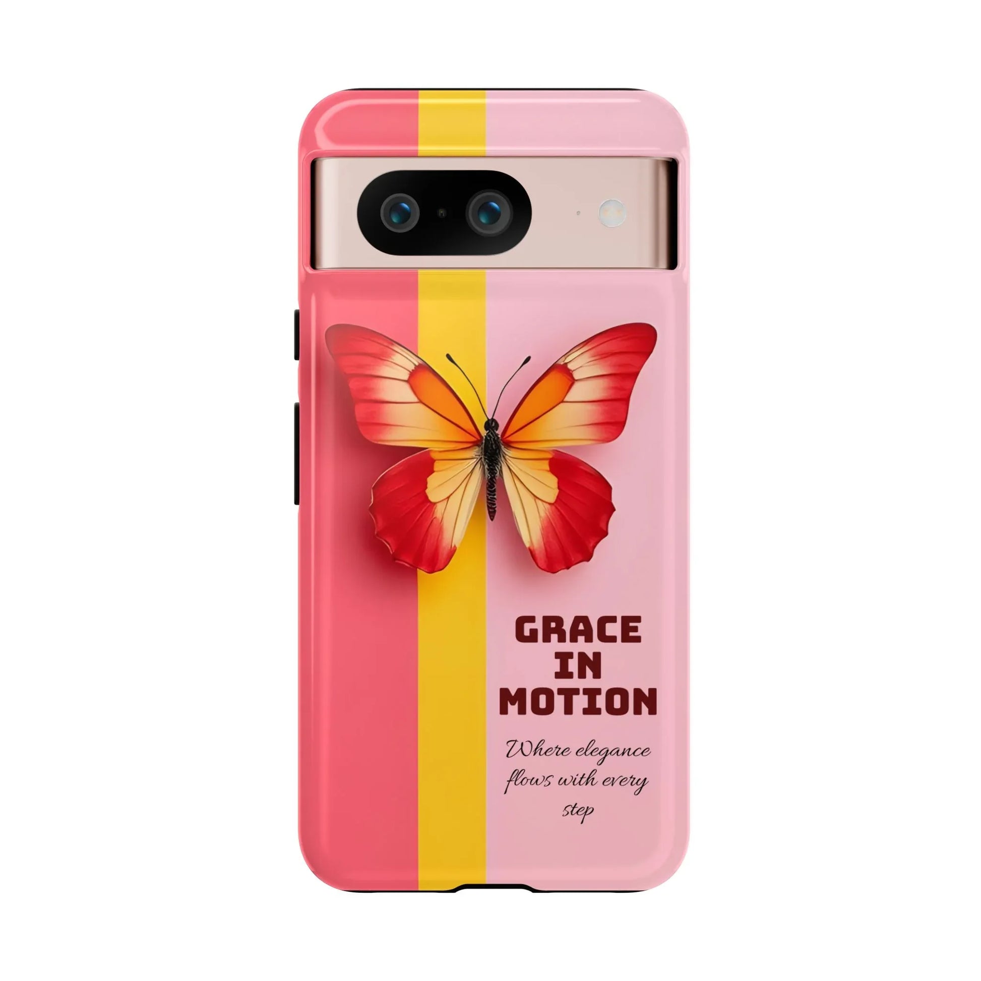 Grace in Motion – Elegant Phone Case for iPhone, Galaxy & Pixel - KARARMDESIGN