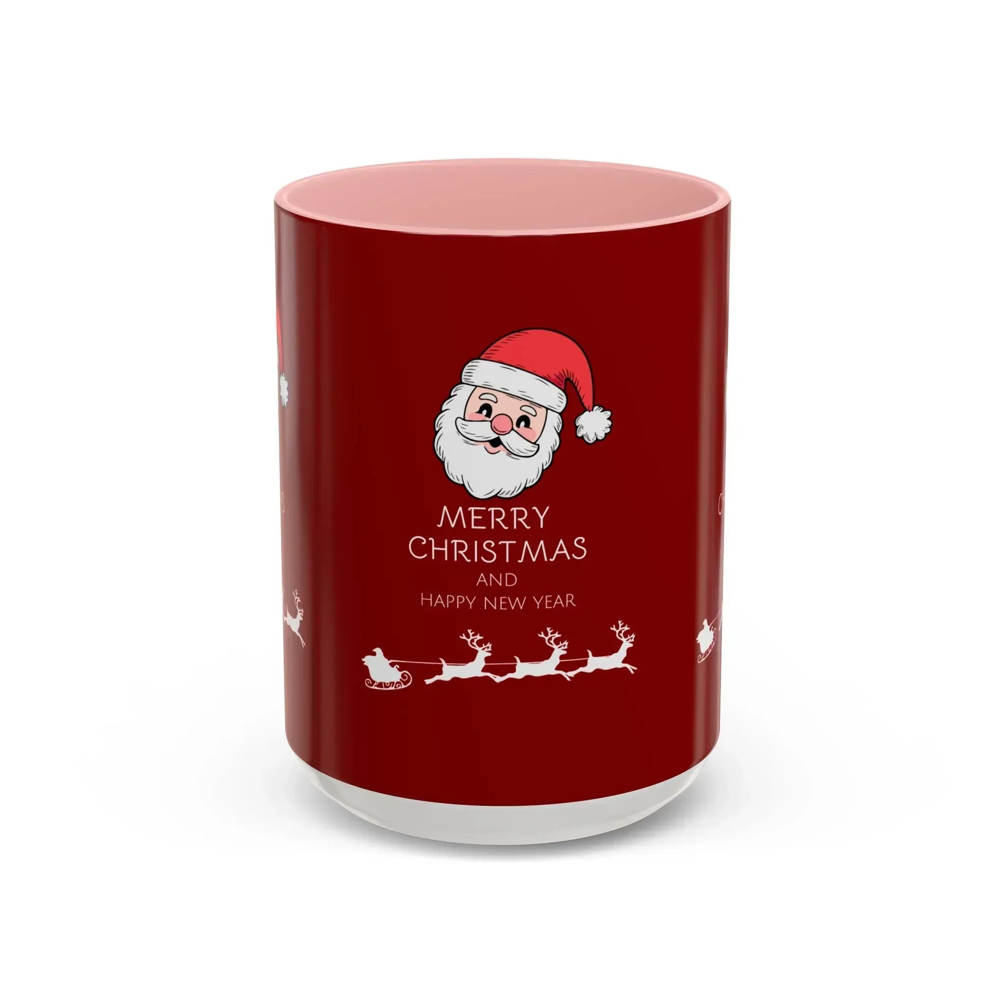 Season’s Smile – Christmas and New Year Accent Coffee Mug (11, 15oz) - KARARMDESIGN