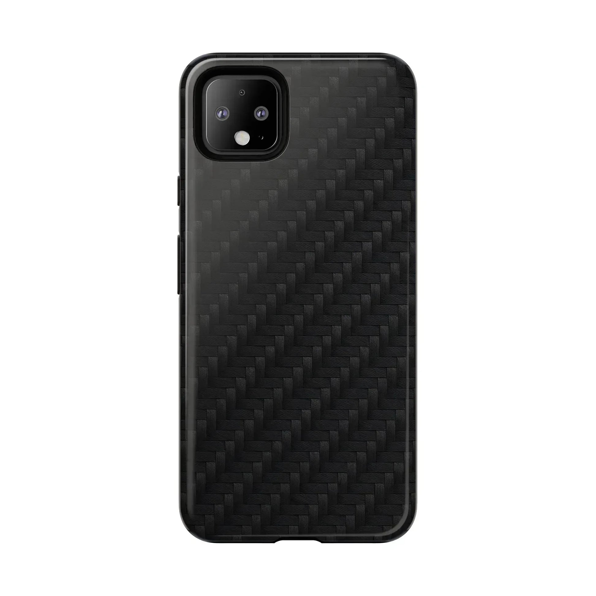 Black Carbon Phone Case for iPhone 8-16 and Google Pixel up to 9 - KARARMDESIGN