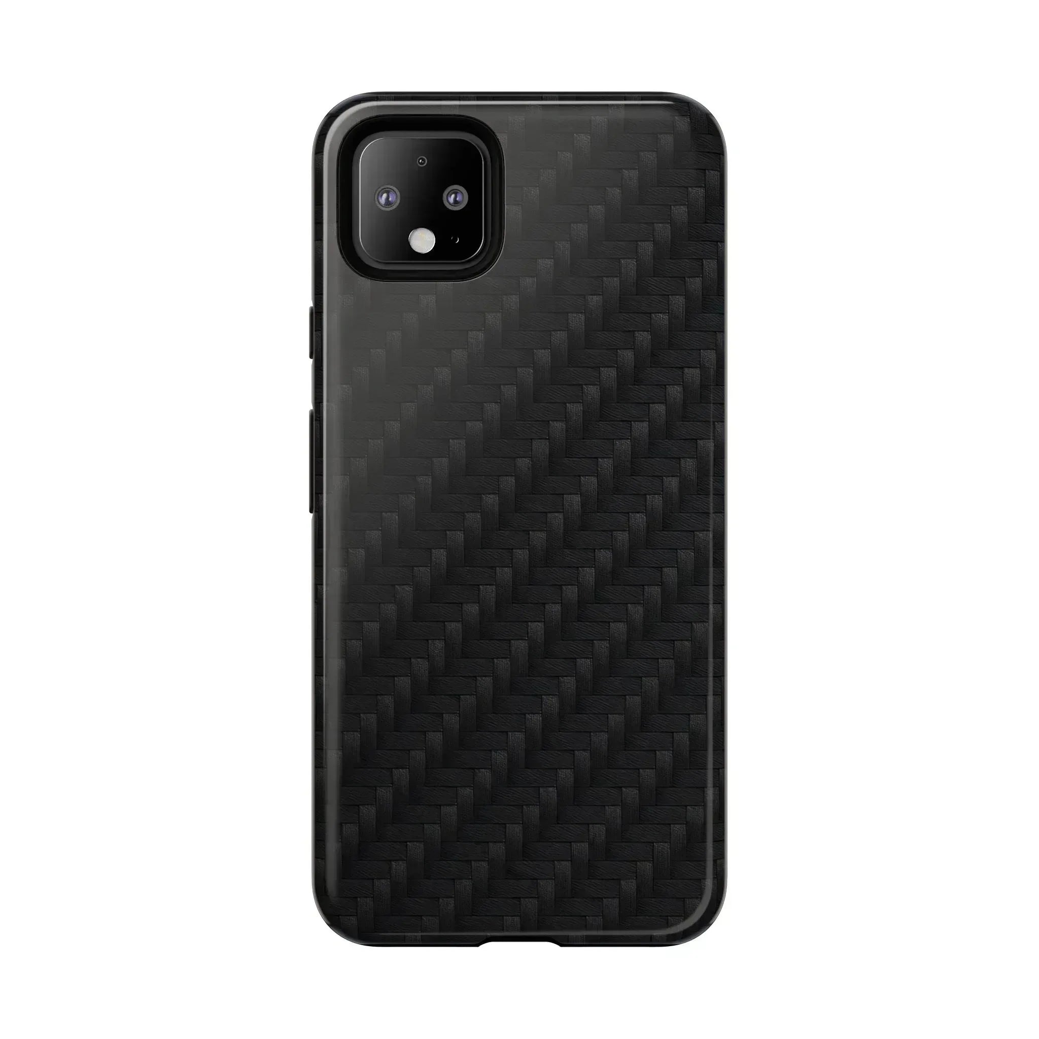 Black Carbon Phone Case for iPhone 8-16 and Google Pixel up to 9 - KARARMDESIGN