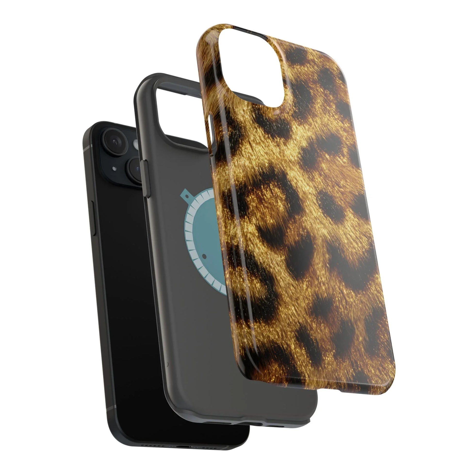 Leopard Print Phone Case for iPhone 13-17 - KARARMDESIGN