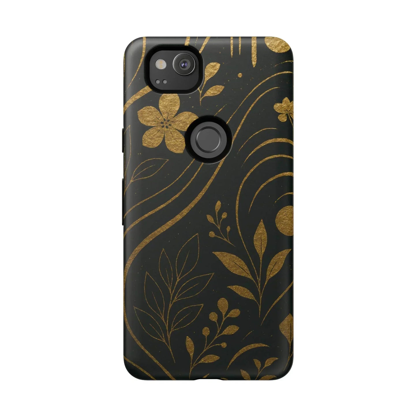 Foil Frenzy Abstract Gold Pattern Phone Case for Samsung Galaxy and Google Pixel - KarArmDesign