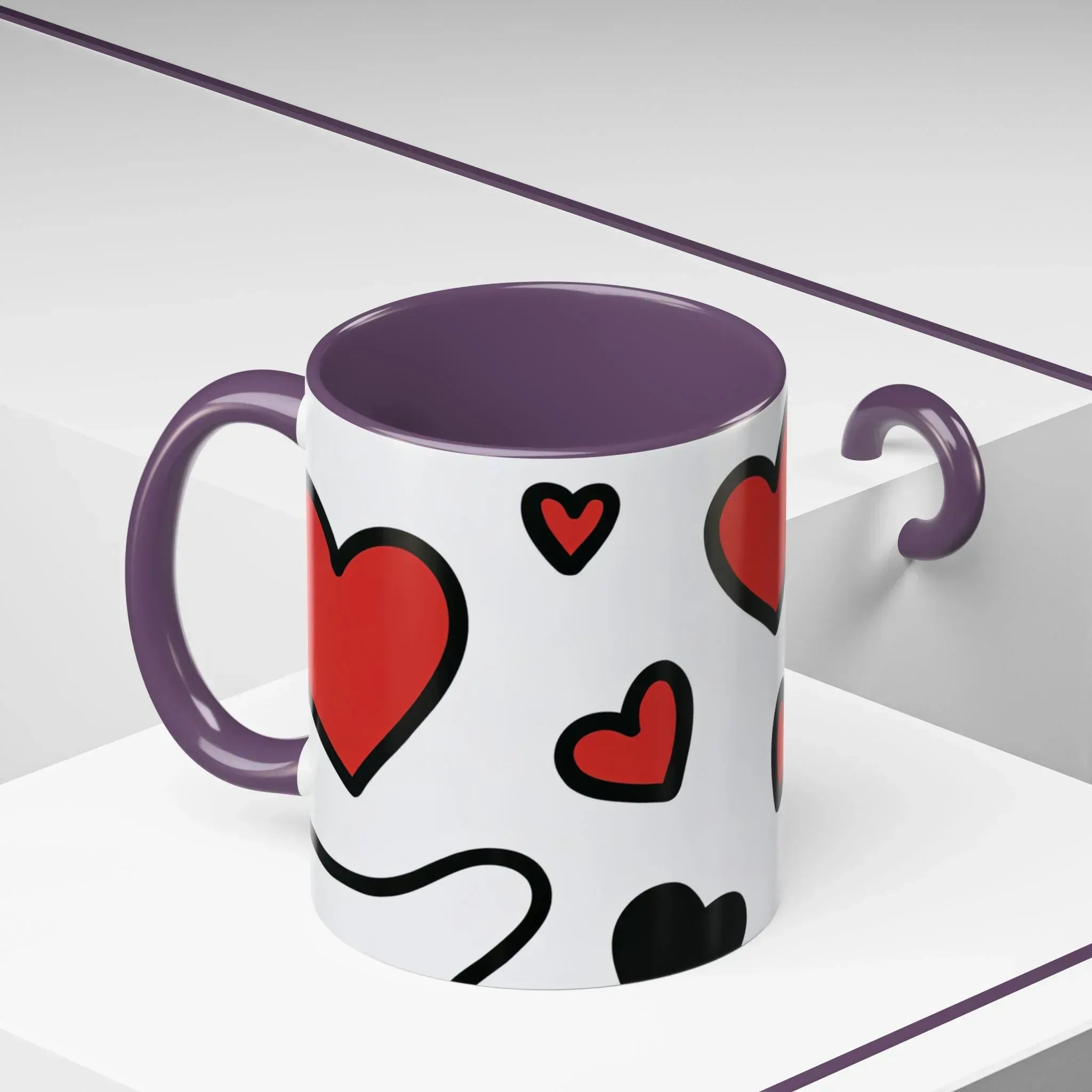 Love Overflow Mug – Accent Coffee Mug (11, 15oz) - KARARMDESIGN