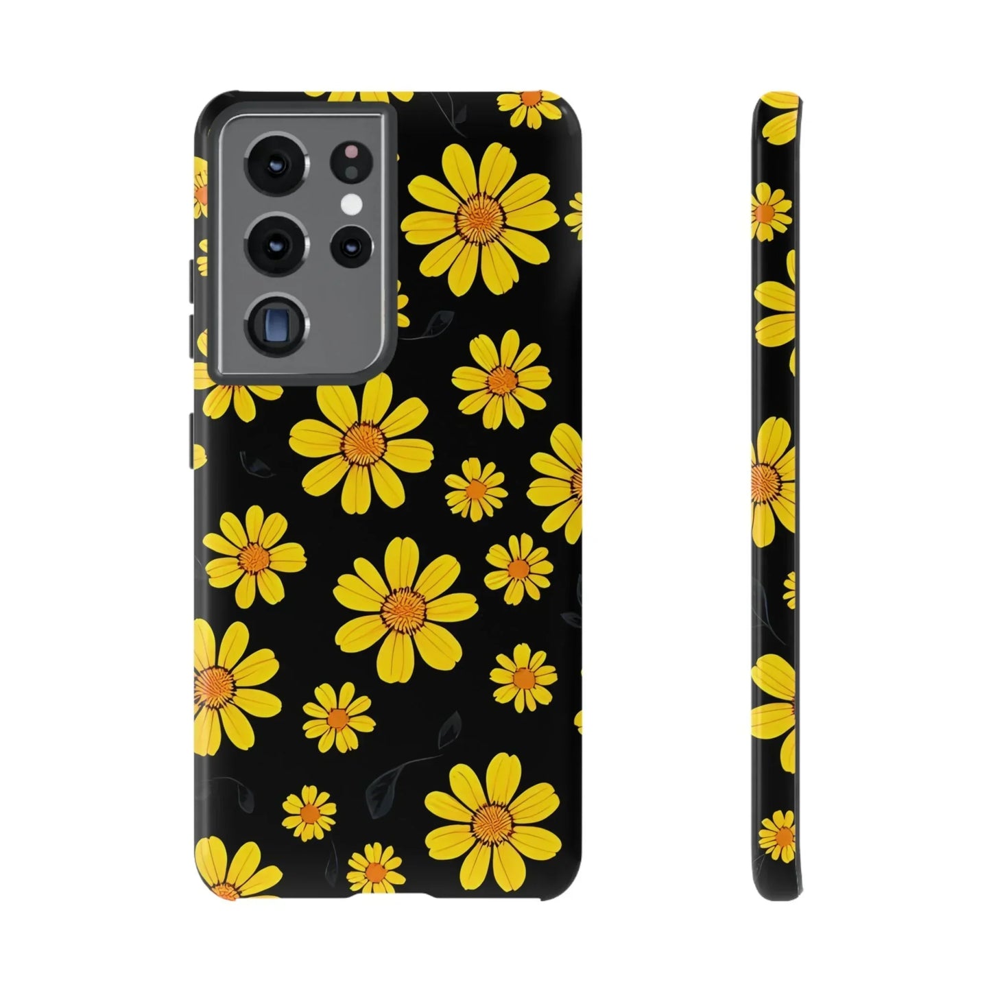 Elegant Floral Phone Case for Samsung Galaxy S10 to S25 - KarArmDesign