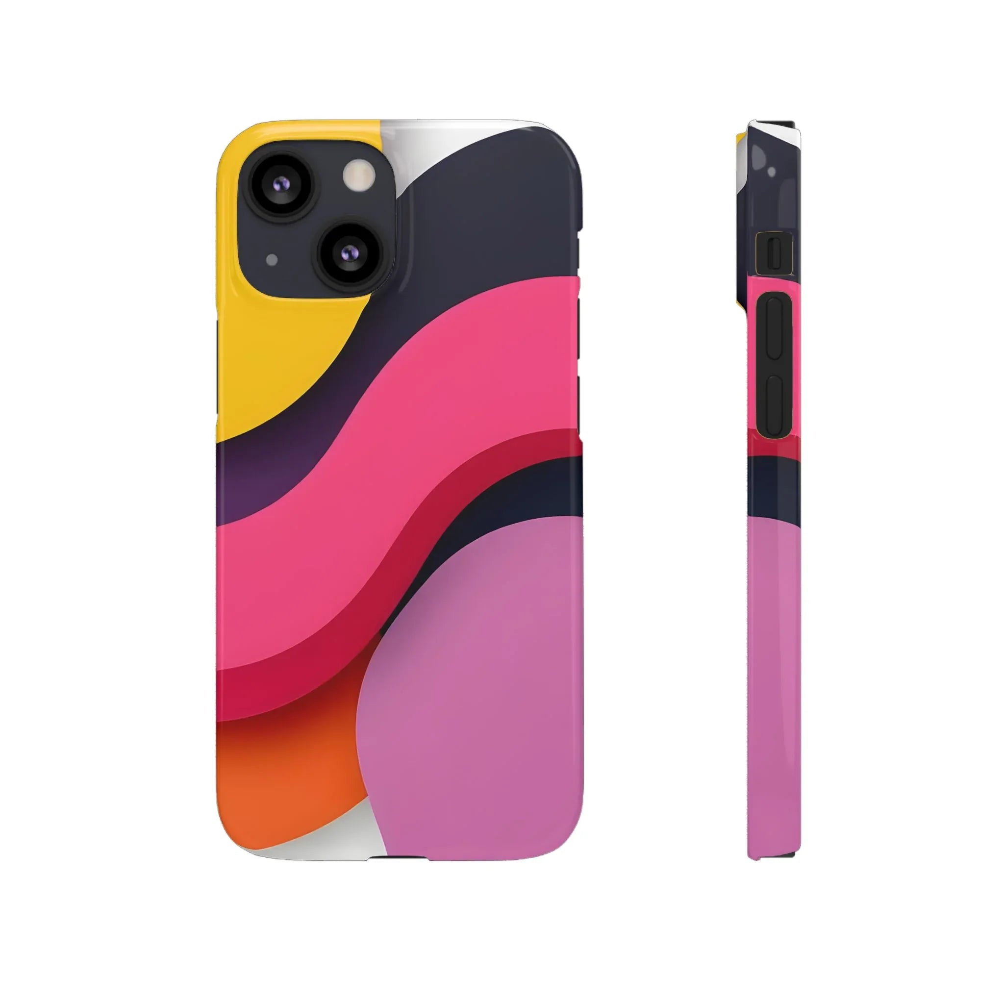 Abstract Phone Case for iPhone 11-17 and Galaxy S20-S25 - KARARMDESIGN