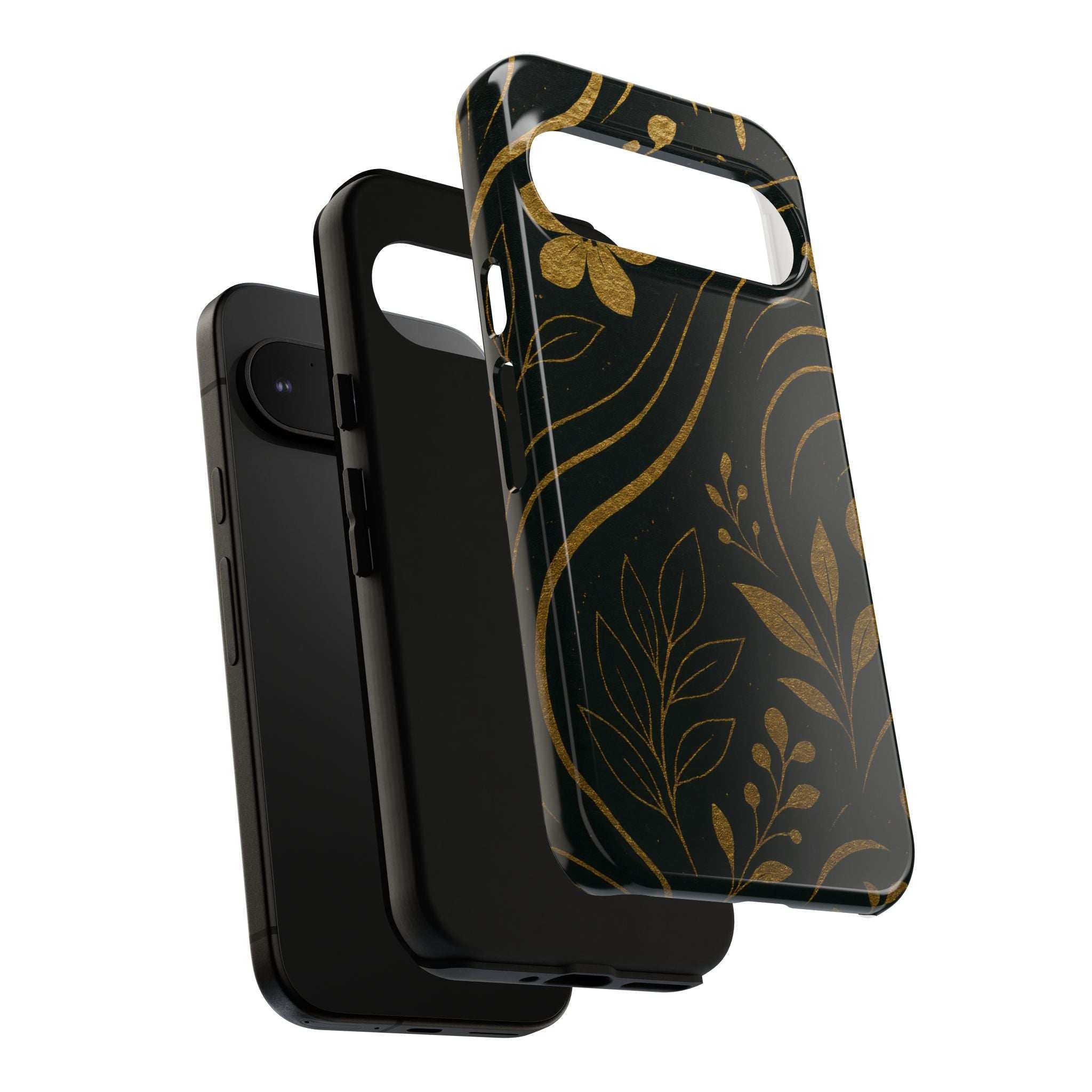 Gold Pattern Tough Phone Case for Samsung Galaxy & Google Pixel