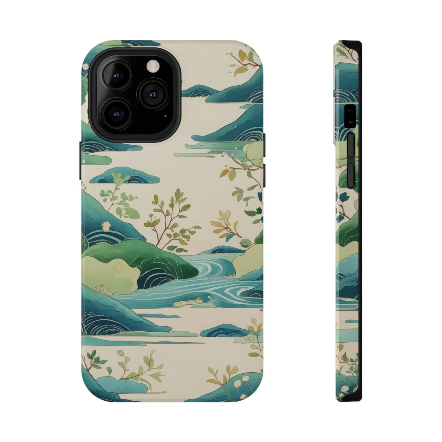 Nature Landscape Phone Case for iPhone 12-16 and Samsung Galaxy S21-S22 Models - KarArmDesign