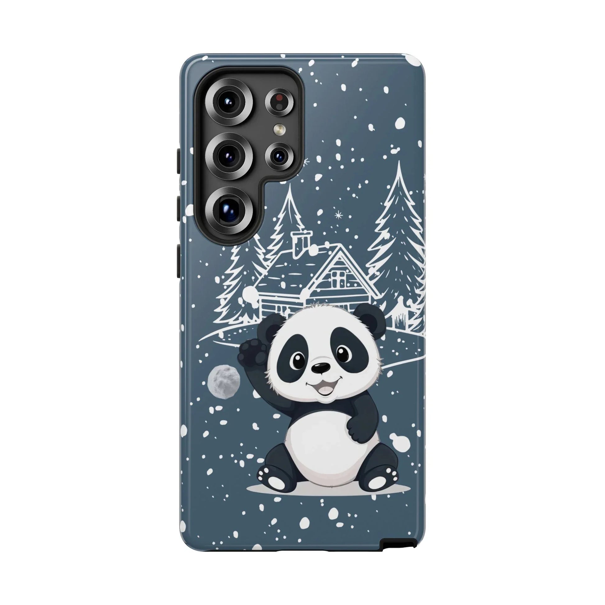 Cute Panda Phone Case for Samsung Galaxy and Google Pixel - KARARMDESIGN