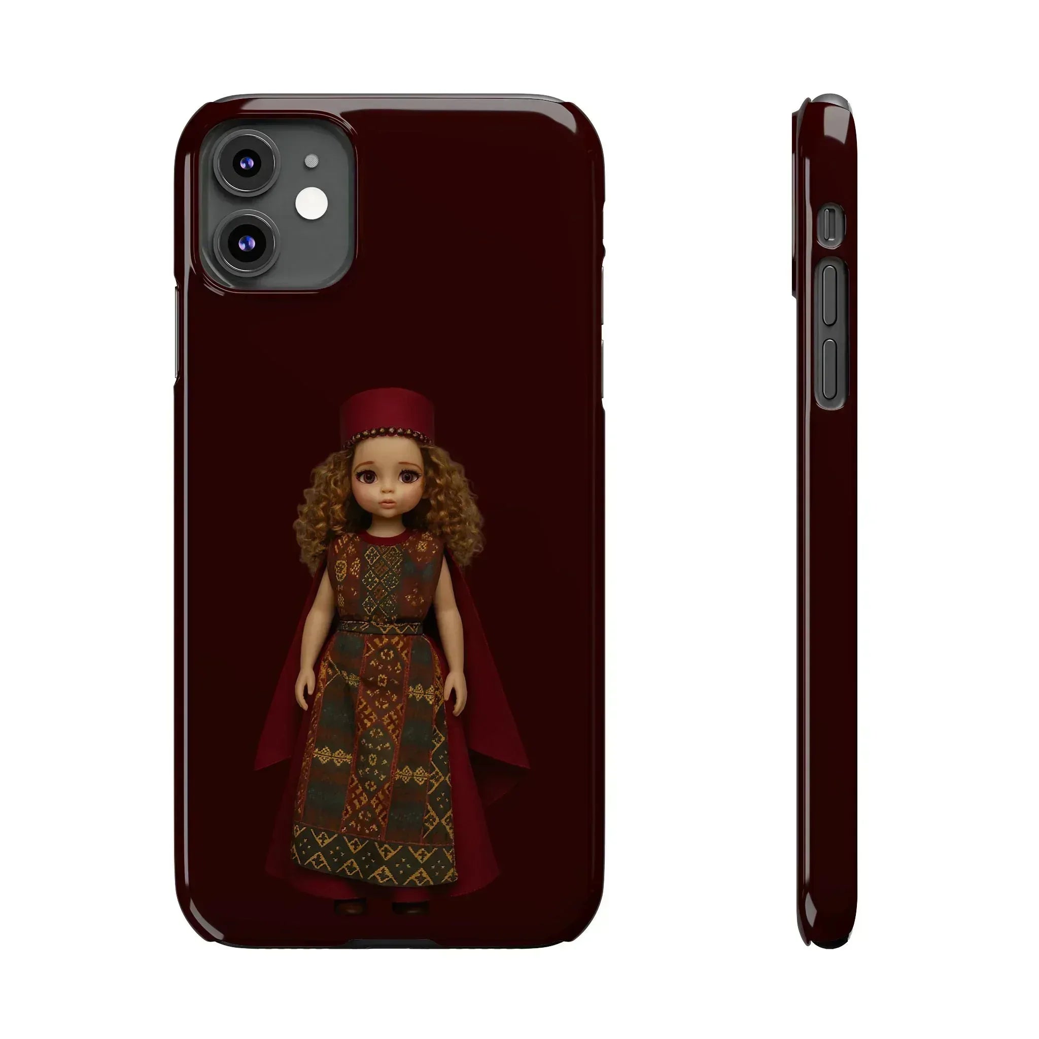 Armenian Doll Phone Case for iPhone 11-17 - KARARMDESIGN