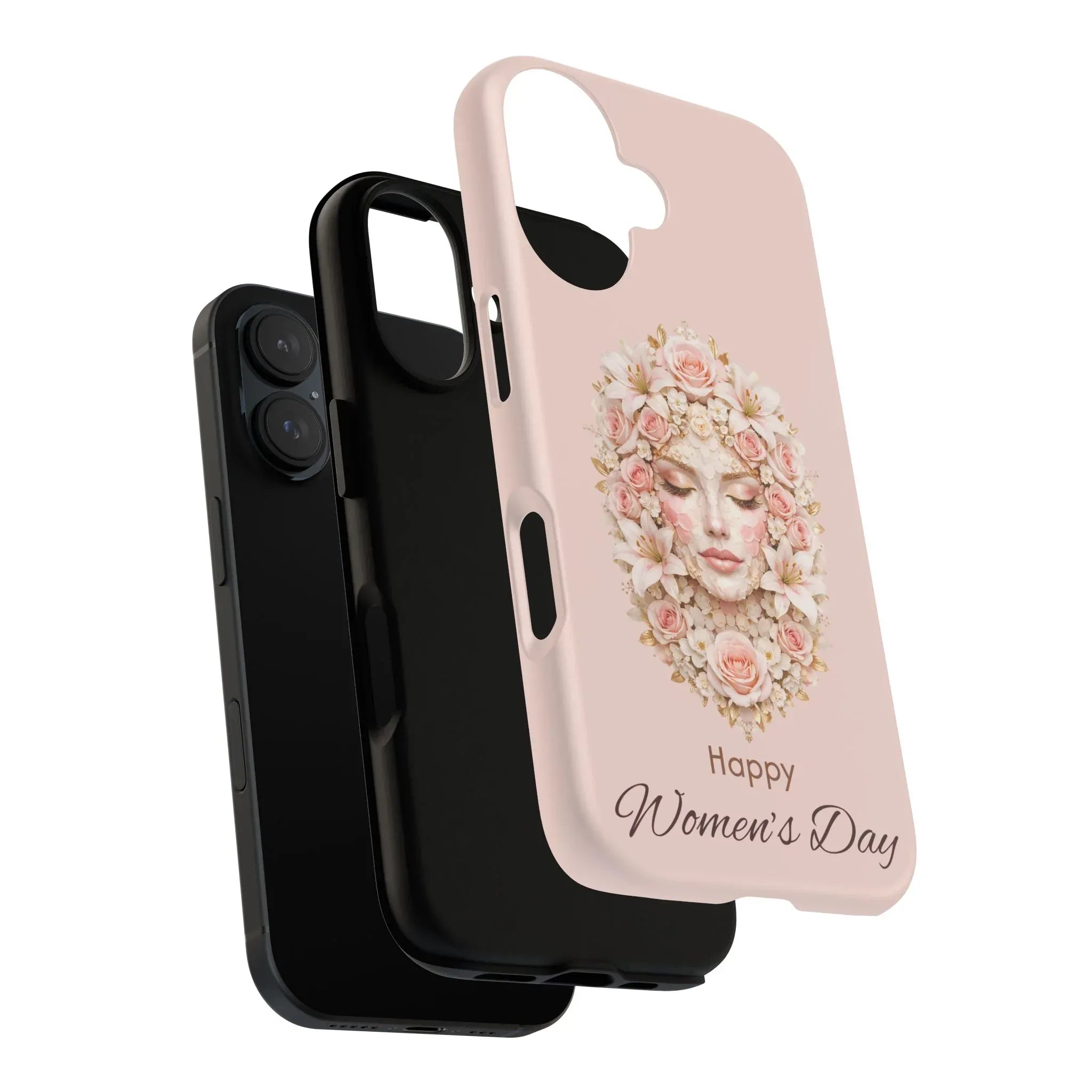 She Blooms Phone Case for iPhone 8-17 - KARARMDESIGN