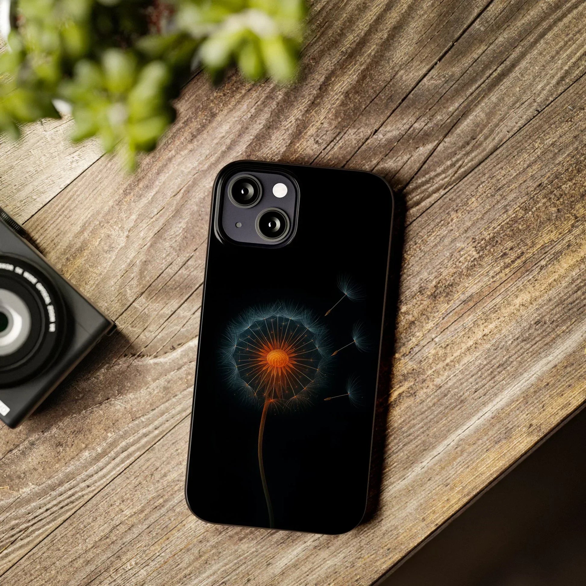 Glowing Dandelion Phone Case for iPhone 7-16 Models - KarArmDesign