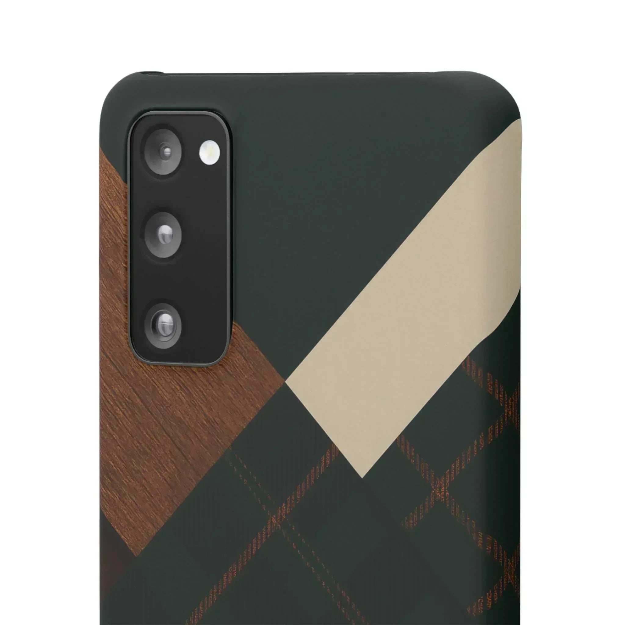Rustic Green Phone Case for iPhone 8-16 and Galaxy S20-S24 - KARARMDESIGN
