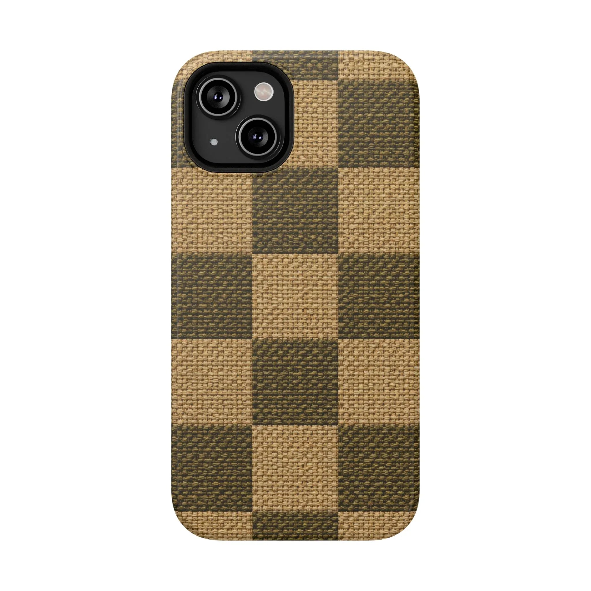 Rustic Woven Phone Case for iPhone 11-17 and Galaxy S21-S22 - KARARMDESIGN