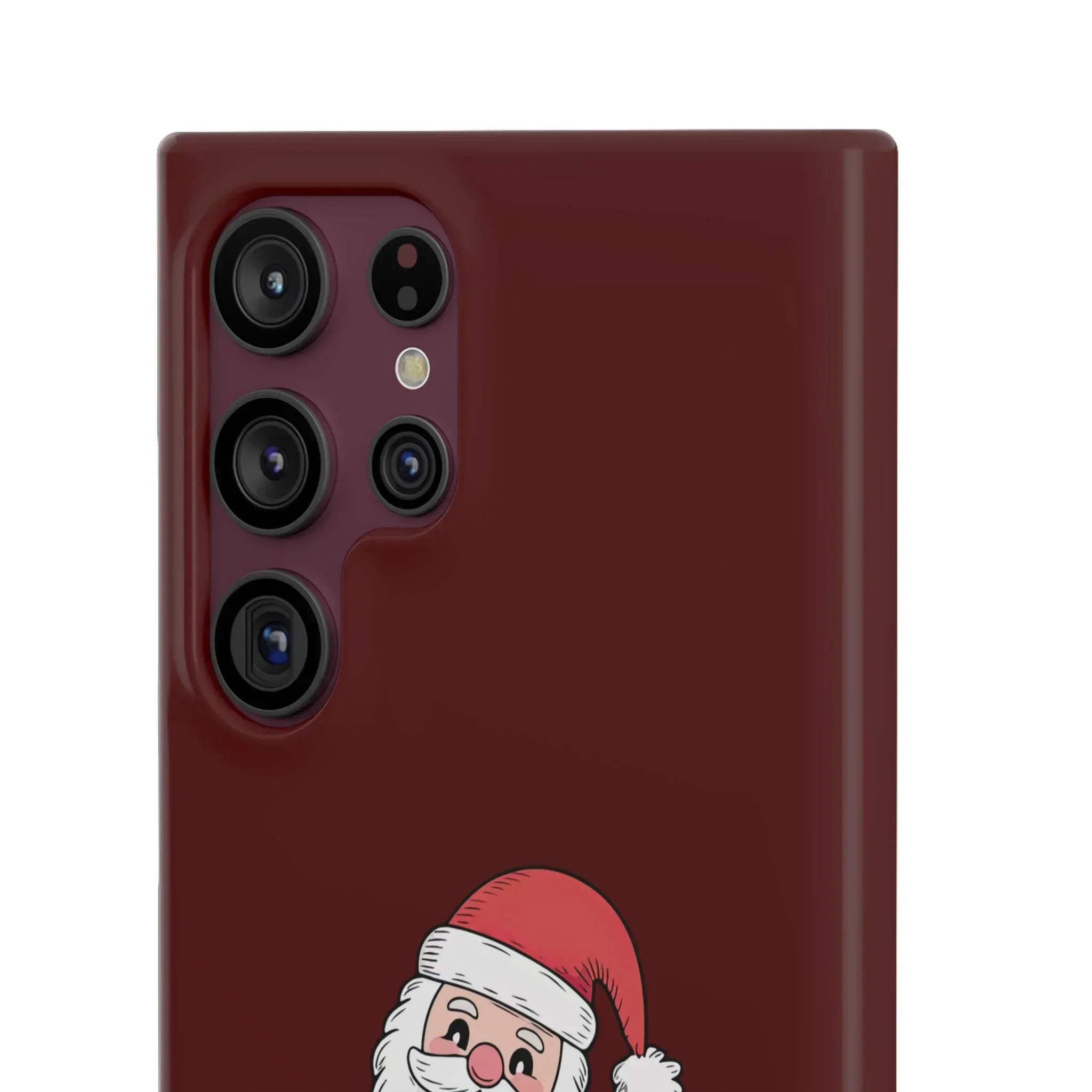 Crimson Claus Phone Case for iPhone 8-17 and Galaxy S20-S25 - KARARMDESIGN