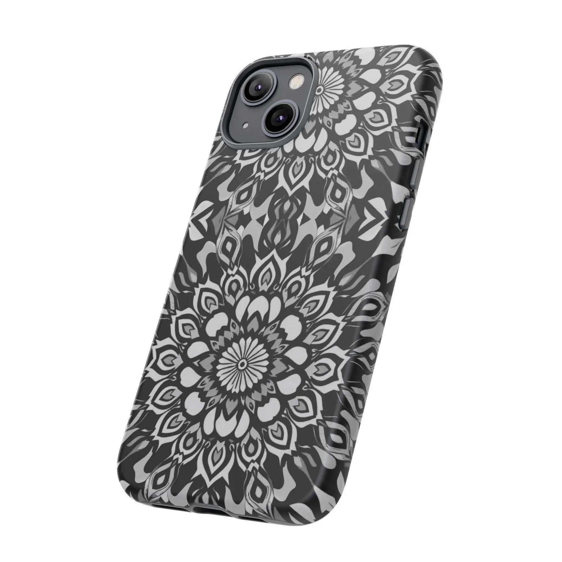 Mandala Phone Case for iPhone and Galaxy - KARARMDESIGN