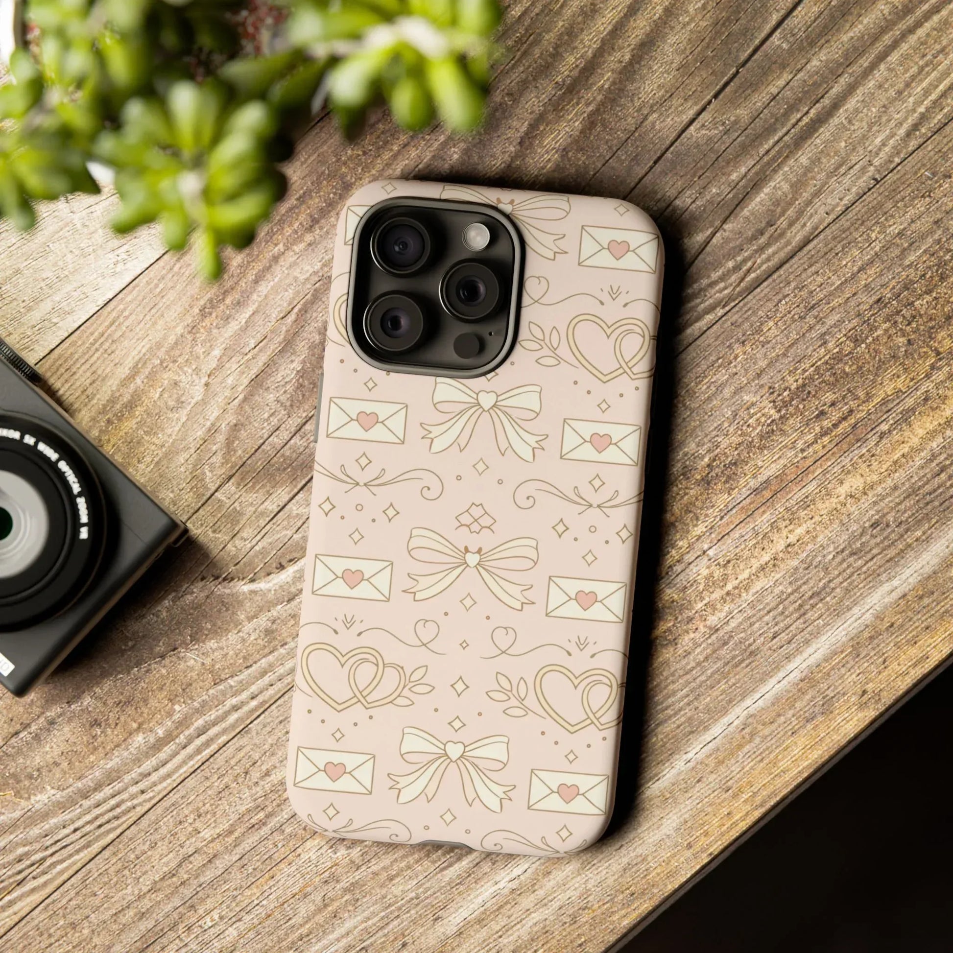 Sweet Romance Tough Phone Case for iPhone 11–17 & Galaxy S10–S25 - KARARMDESIGN