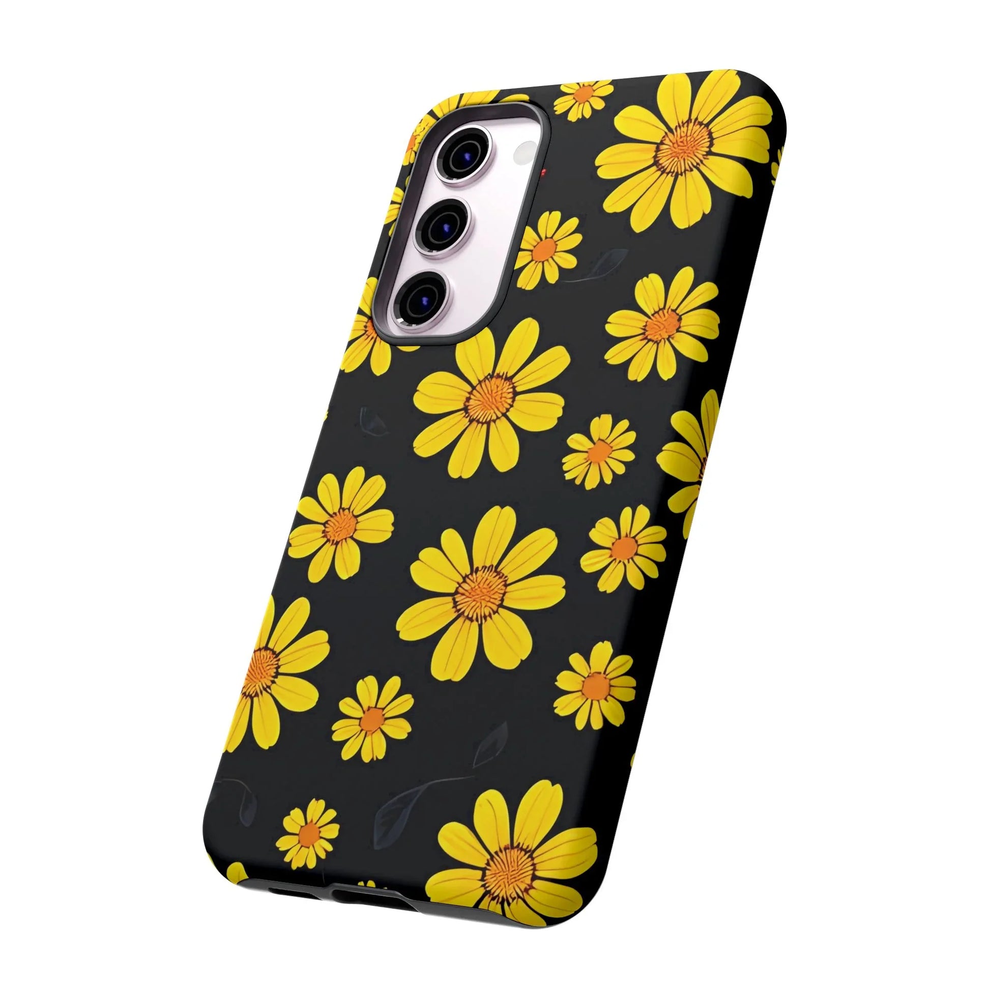 Elegant Floral Phone Case for Samsung Galaxy S20-S25 - KARARMDESIGN