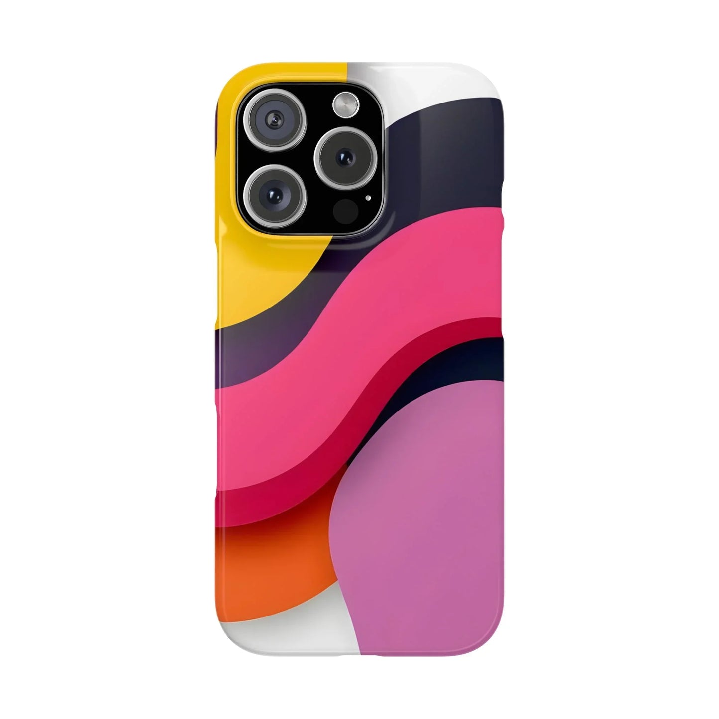 Abstract Phone Case for iPhone 7-16 and Samsung Galaxy S10-S25 Models - KarArmDesign