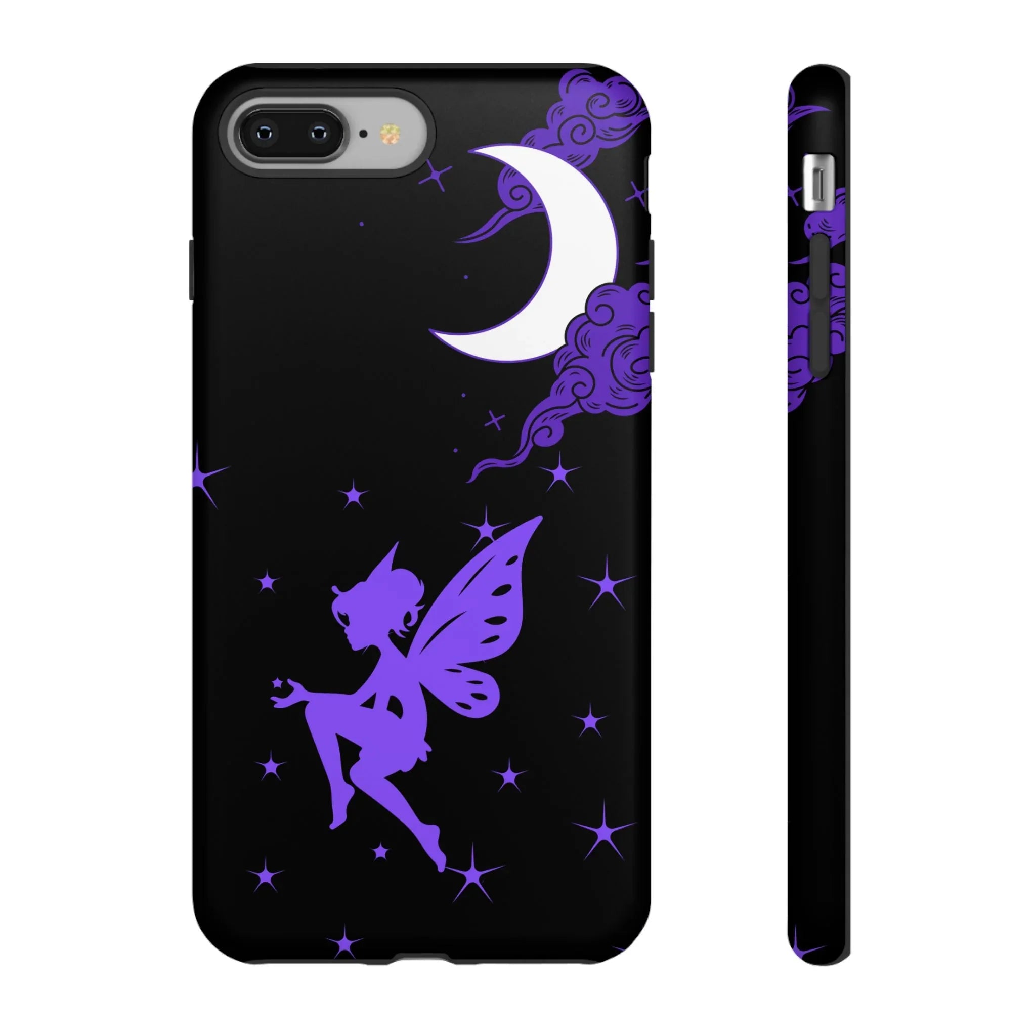 Moonlit Fairy Phone Case for iPhone 8-16 and Galaxy S10-S23 - KARARMDESIGN