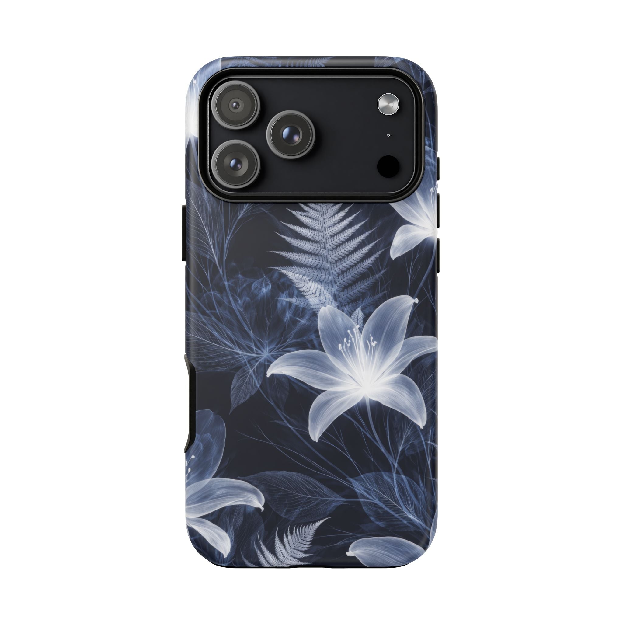 Moonlight Garden Phone Case for iPhone 11-17 and Galaxy S20-S26