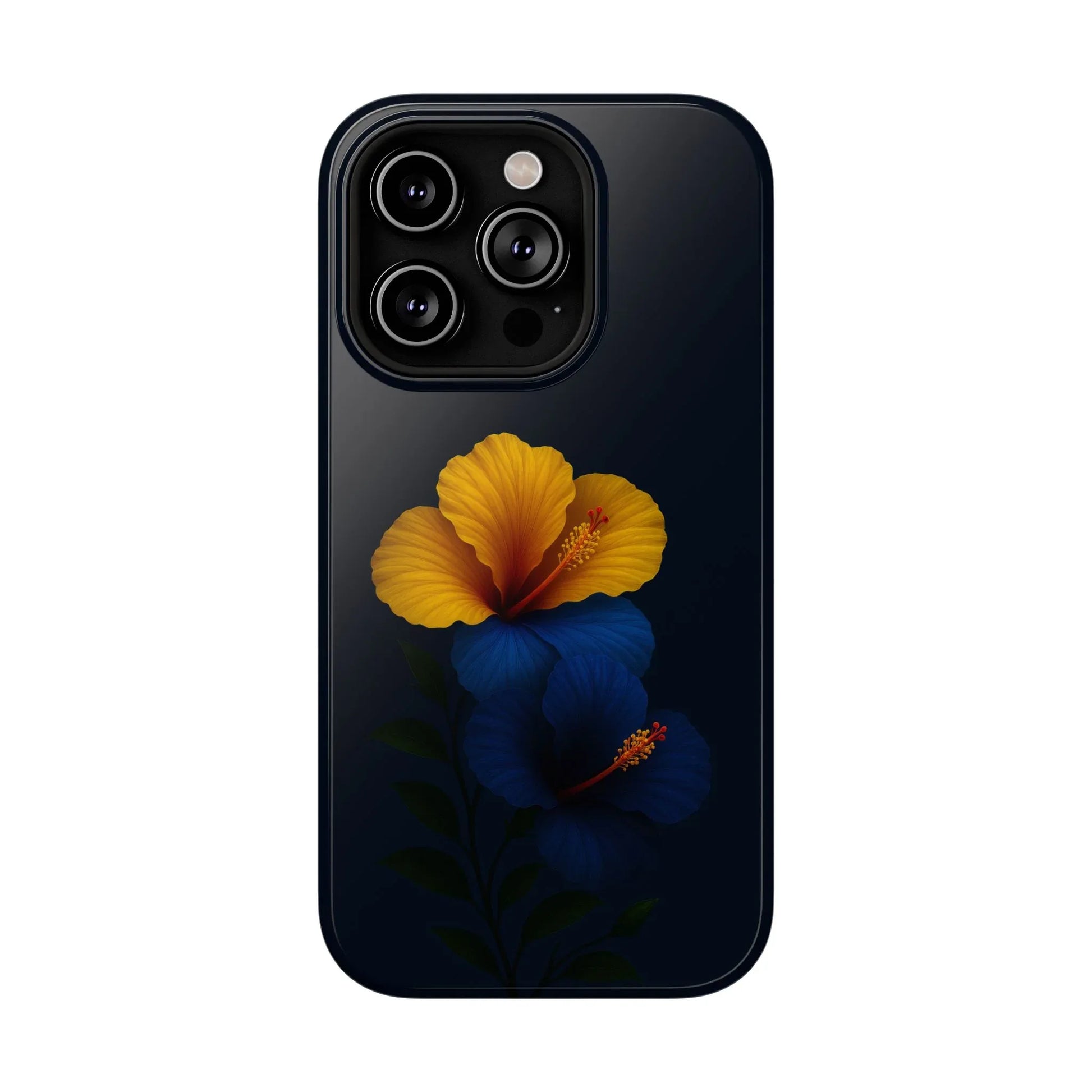 Elegant Hibiscus Phone Case for iPhone 11-17 and Galaxy S21-S22 - KARARMDESIGN