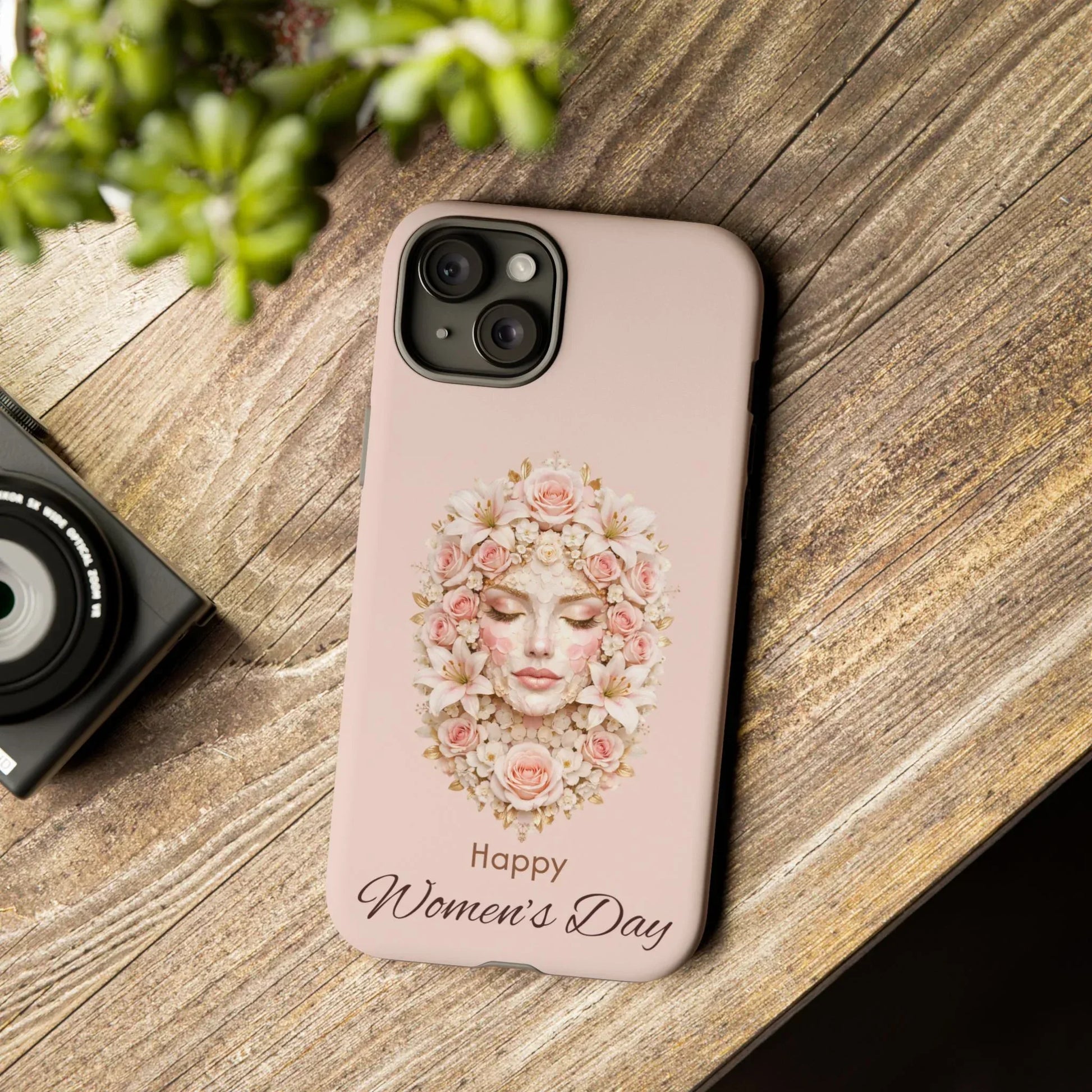 She Blooms Phone Case for iPhone 8-17 - KARARMDESIGN