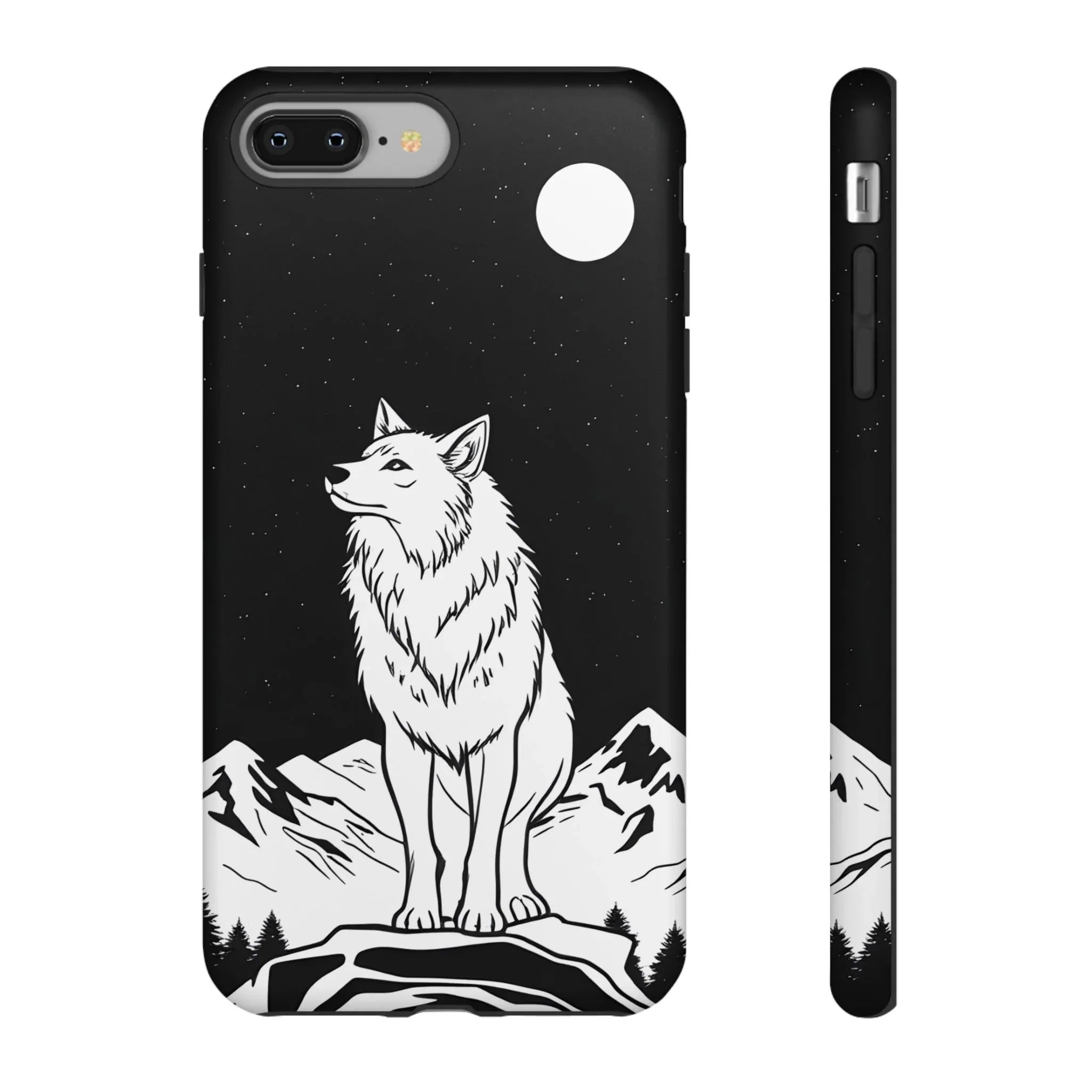 Majestic Wolf Phone Case for iPhone and Galaxy - KARARMDESIGN