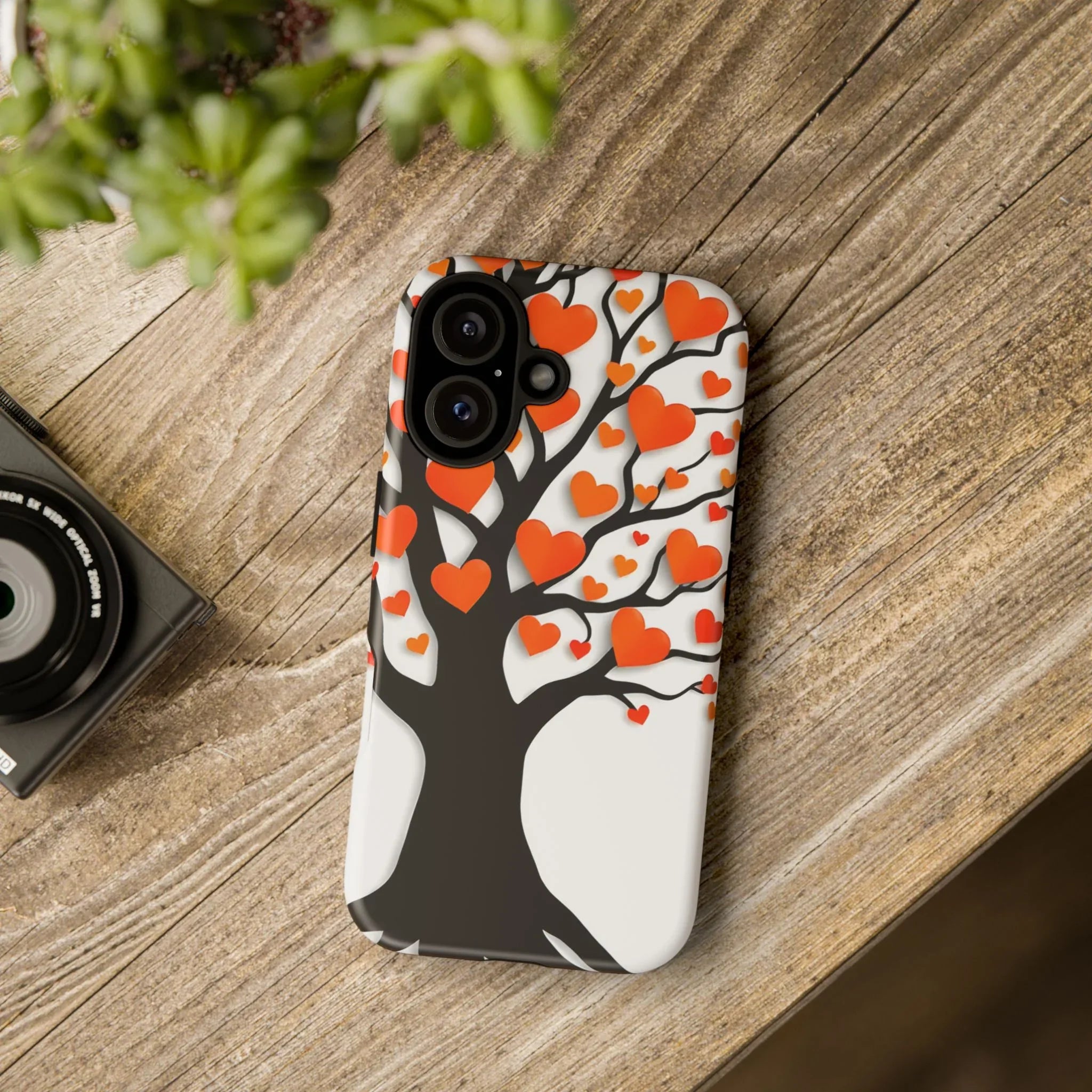 Heart Design Phone Case for iPhone 11–17 and Galaxy S20–S25 - KARARMDESIGN