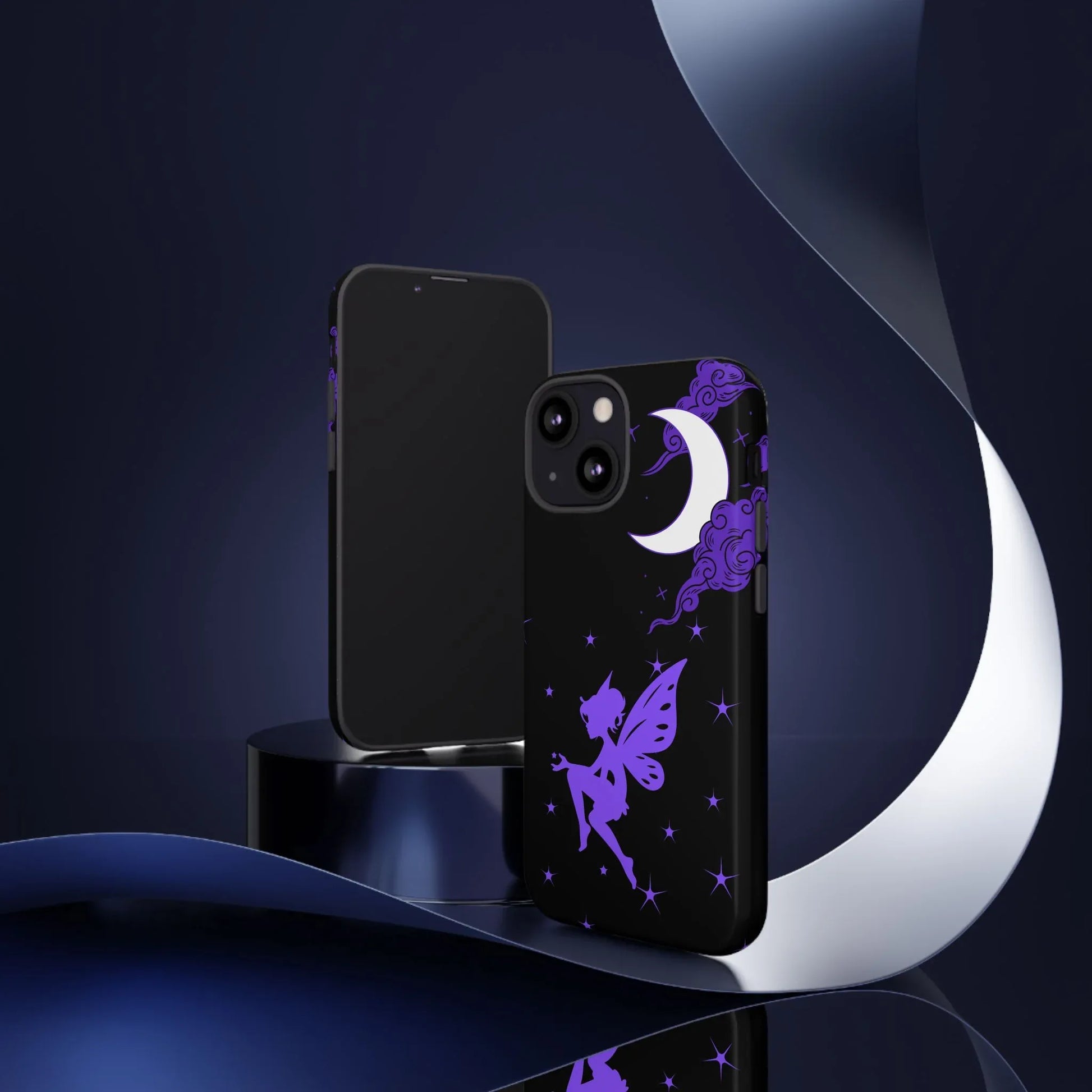Moonlit Fairy Phone Case for iPhone 8-16 and Galaxy S10-S23 - KARARMDESIGN