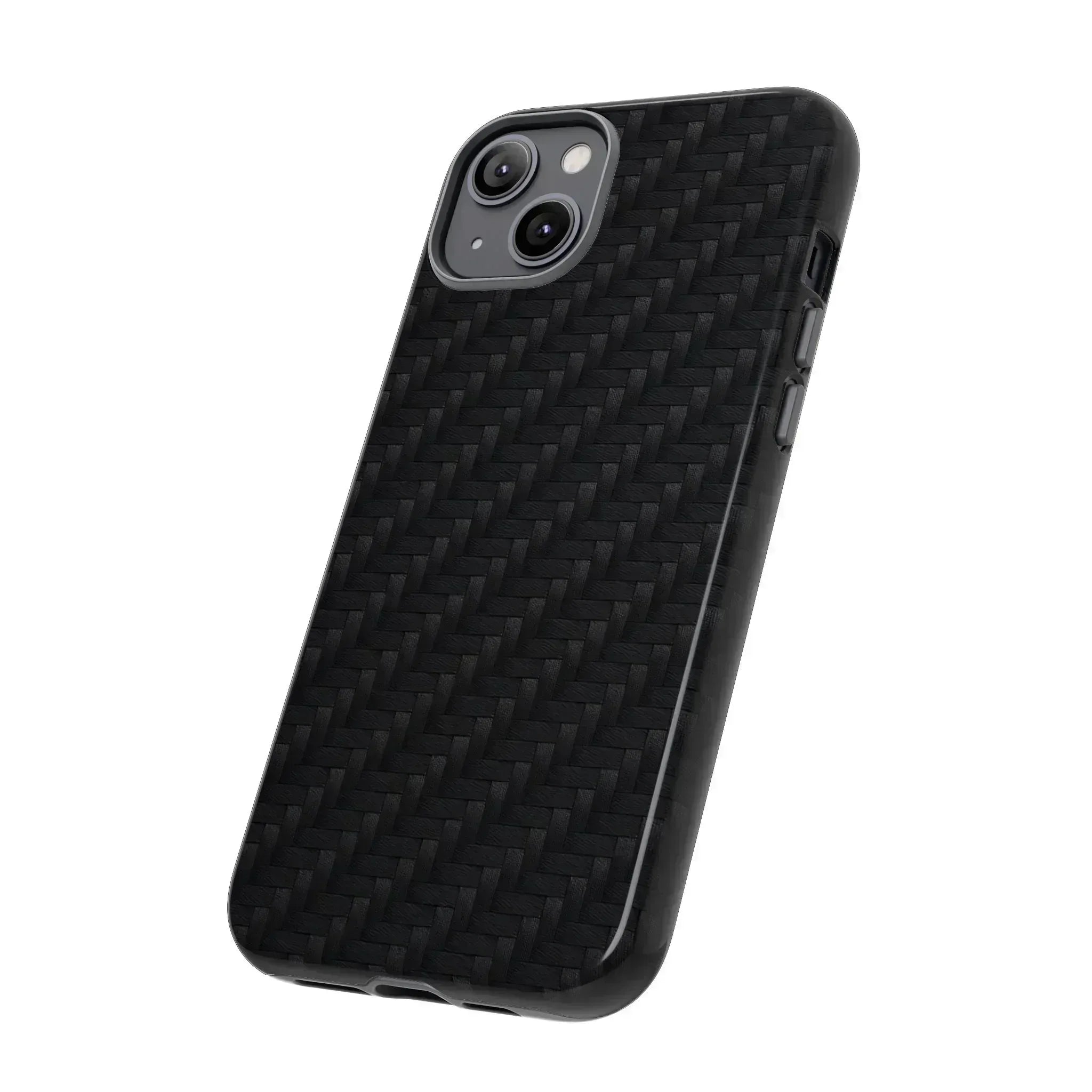 Black Carbon Phone Case for iPhone 8-16 and Google Pixel up to 9 - KARARMDESIGN