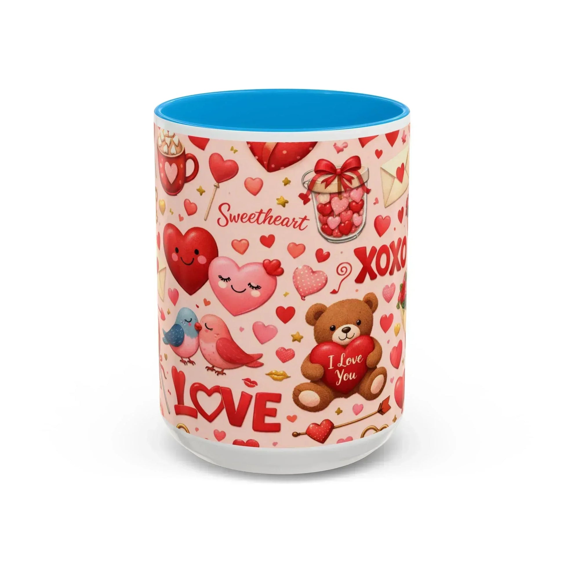 Sweetheart Love Mug - Colorful Mugs (11oz, 15oz) - KARARMDESIGN