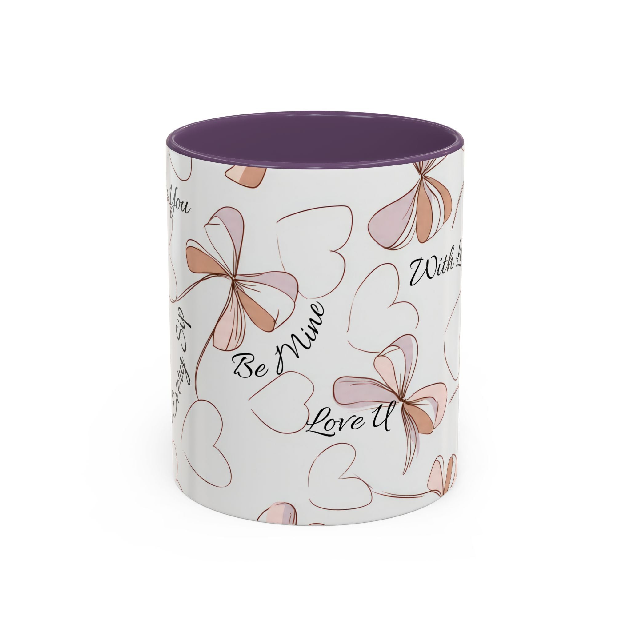 Love Messages Accent Coffee Mug (11, 15oz)