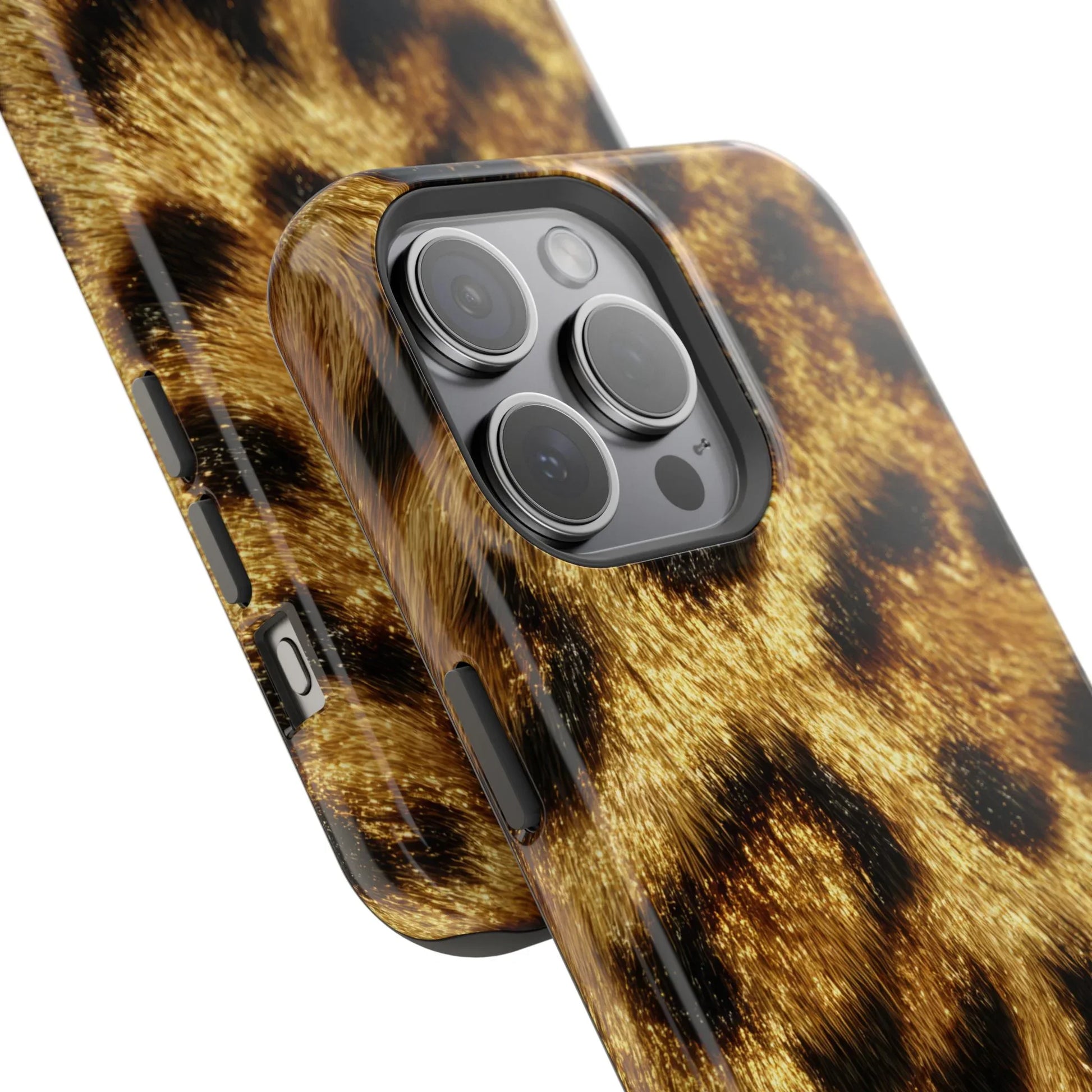 Leopard Print Phone Case for iPhone 13-17 - KARARMDESIGN