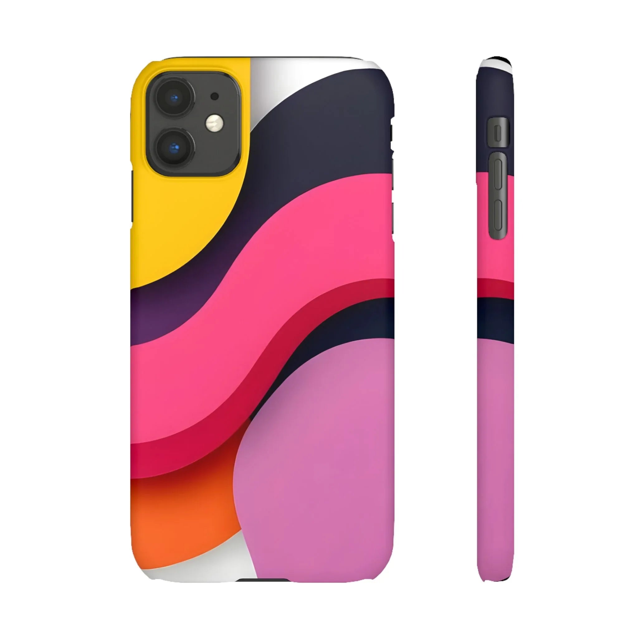 Abstract Phone Case for iPhone 11-17 and Galaxy S20-S25 - KARARMDESIGN