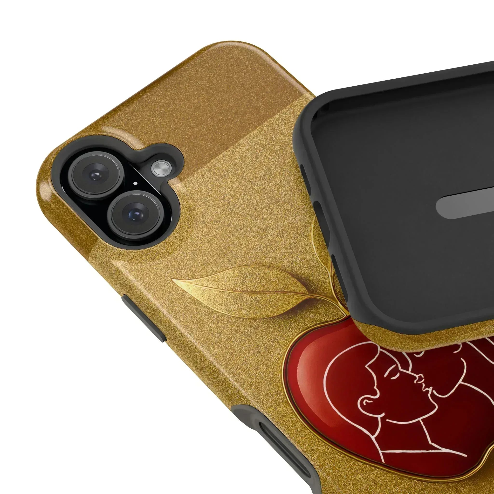 Romantic Apple Phone Case for iPhone 12-16 - KARARMDESIGN