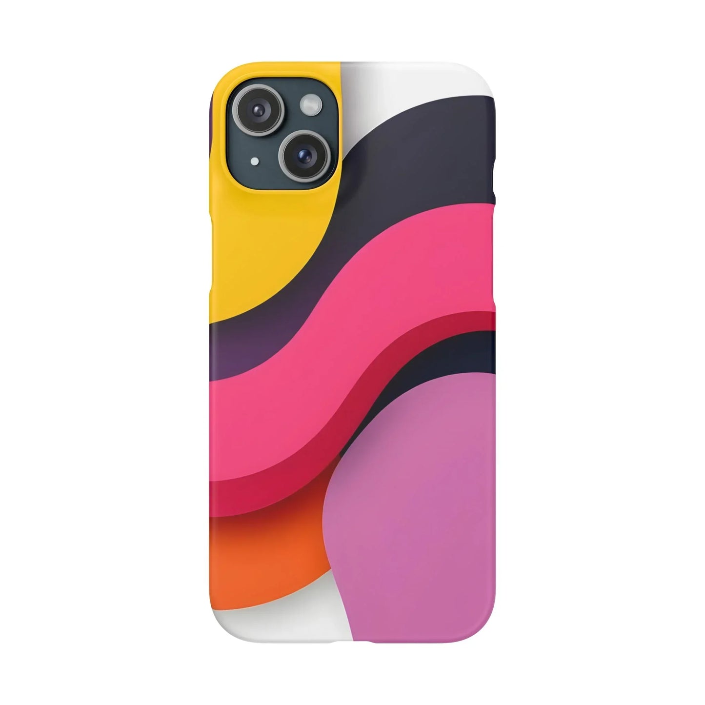 Abstract Phone Case for iPhone 7-16 and Samsung Galaxy S10-S25 Models - KarArmDesign